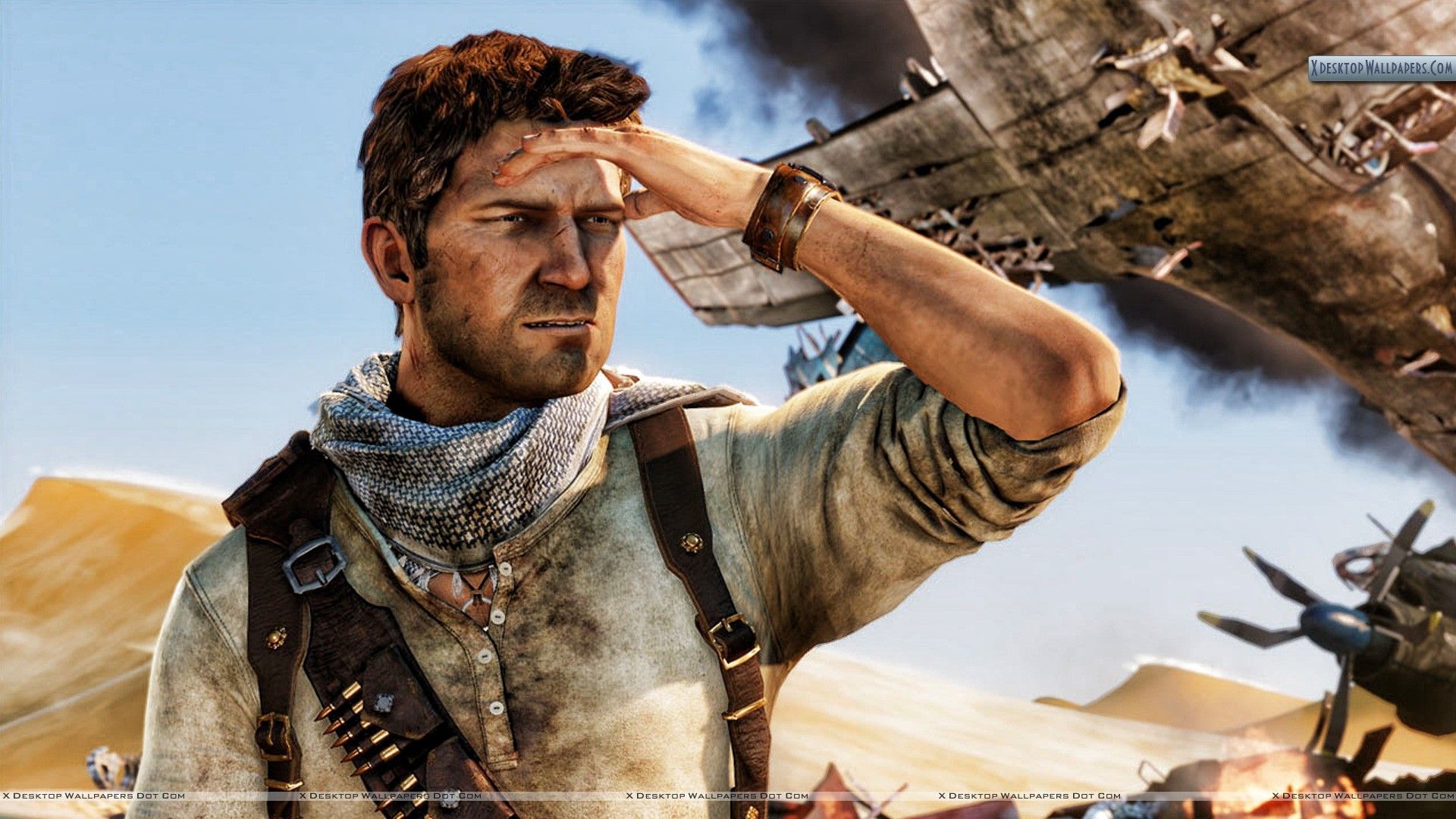 1920x1080 Uncharted 3 : drake is looking for something Desktop wallpaper 1920x1080