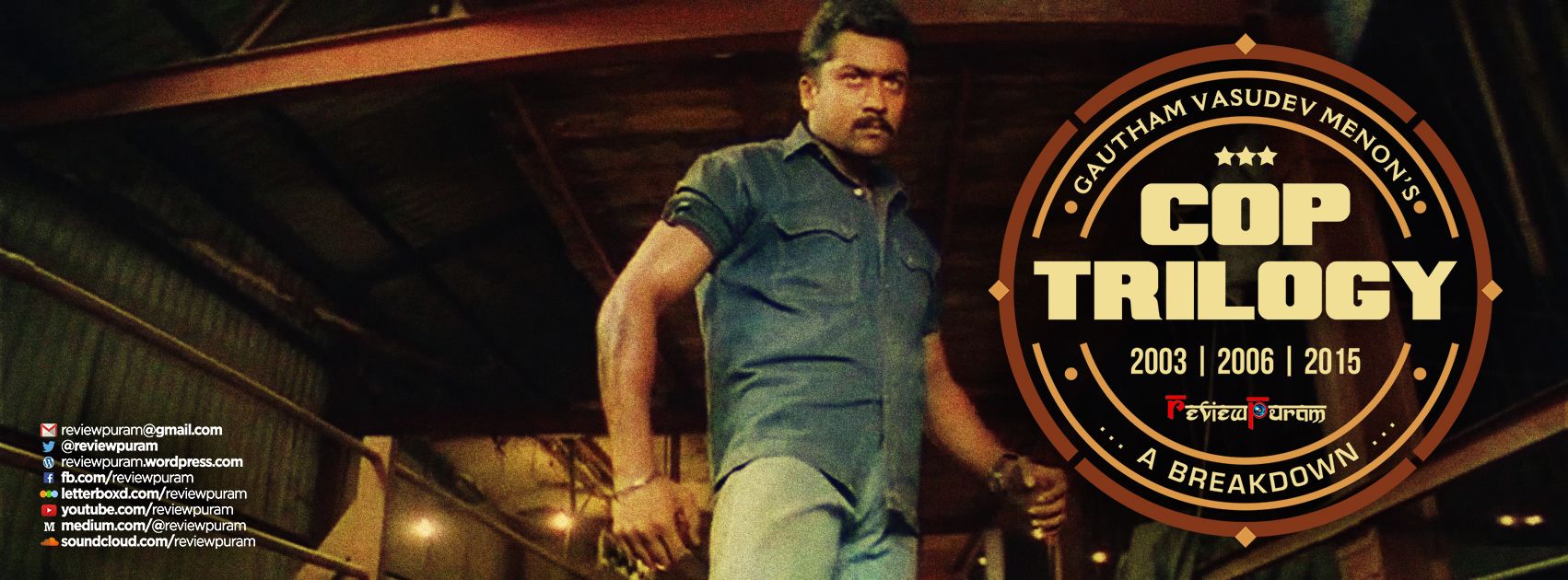 1702x630 Kaakha Kaakha. GVM's Cop Trilogy : Episode 1