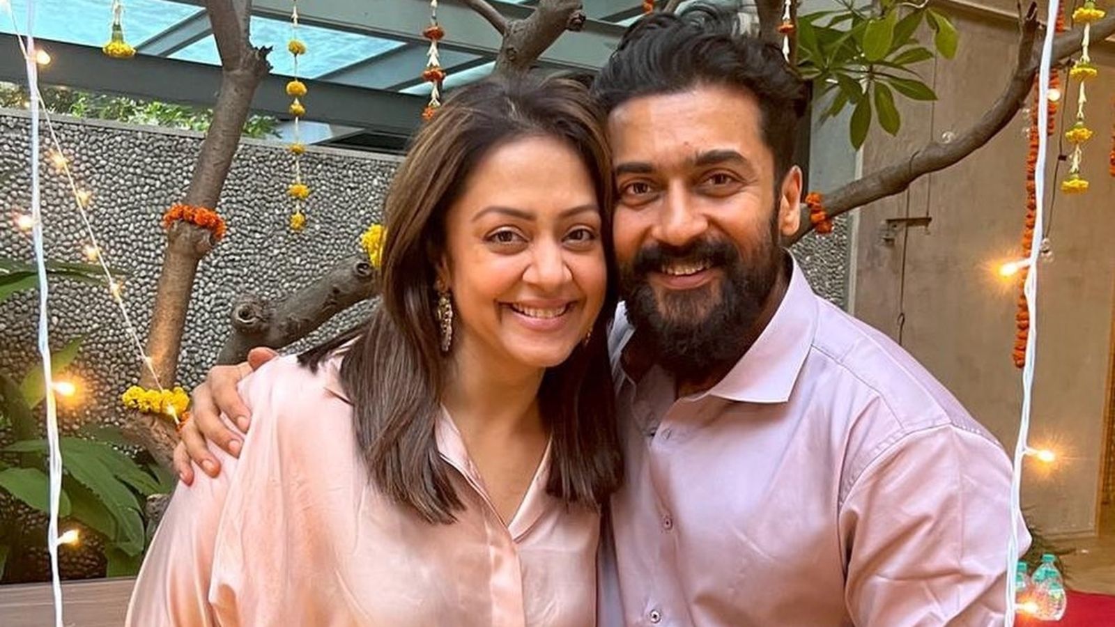 1600x900 Suriya shares rare pic with Jyotika on Diwali: 'Thank you for showing us how to celebrate life'