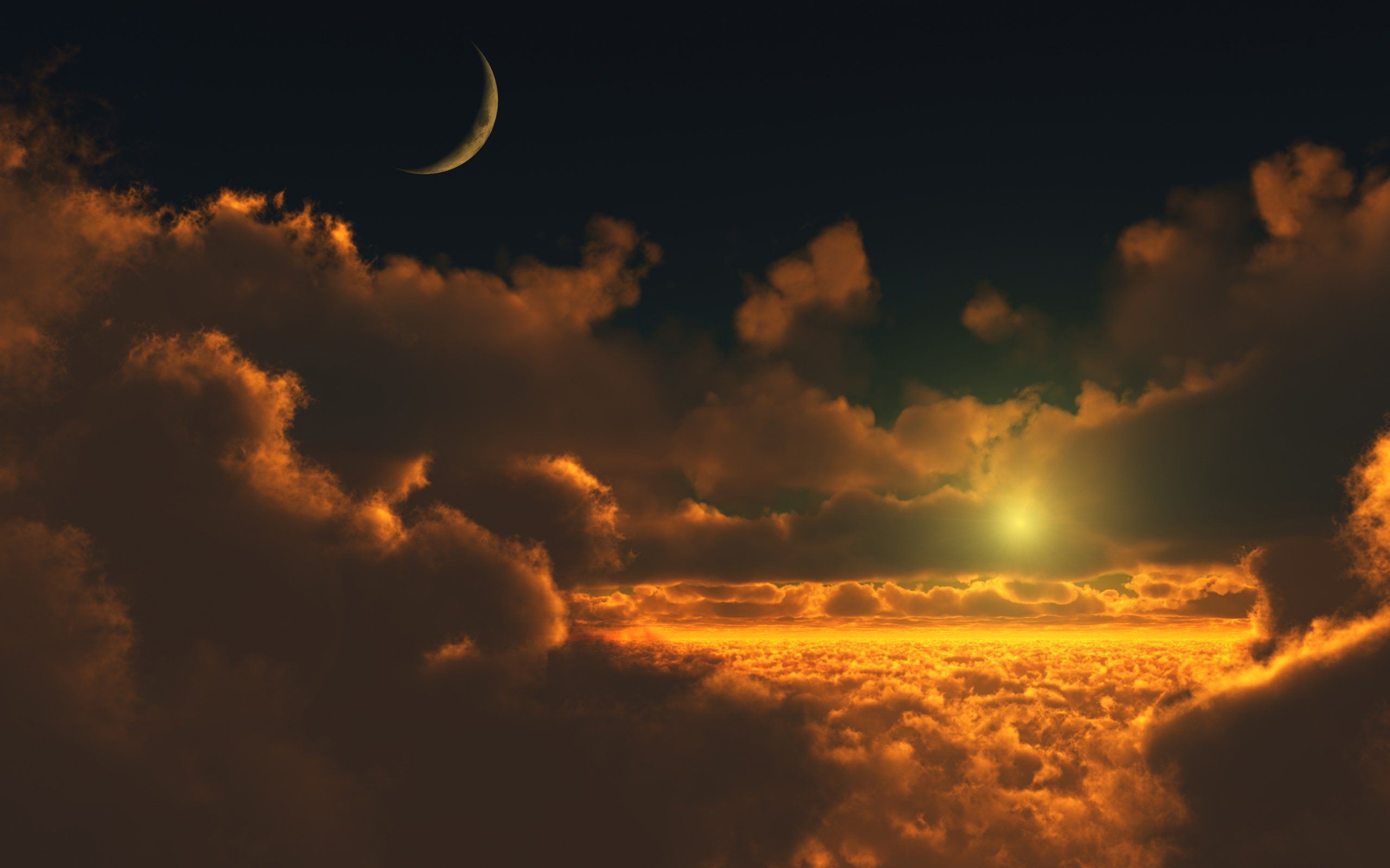 2560x1600 perishing, Sun, Within, Black, Heaven Wallpaper HD / Desktop and Mobile Background