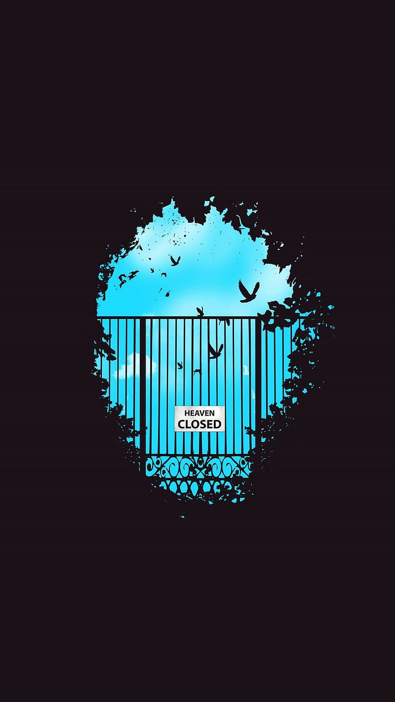 800x1422 HD dark heaven wallpaper