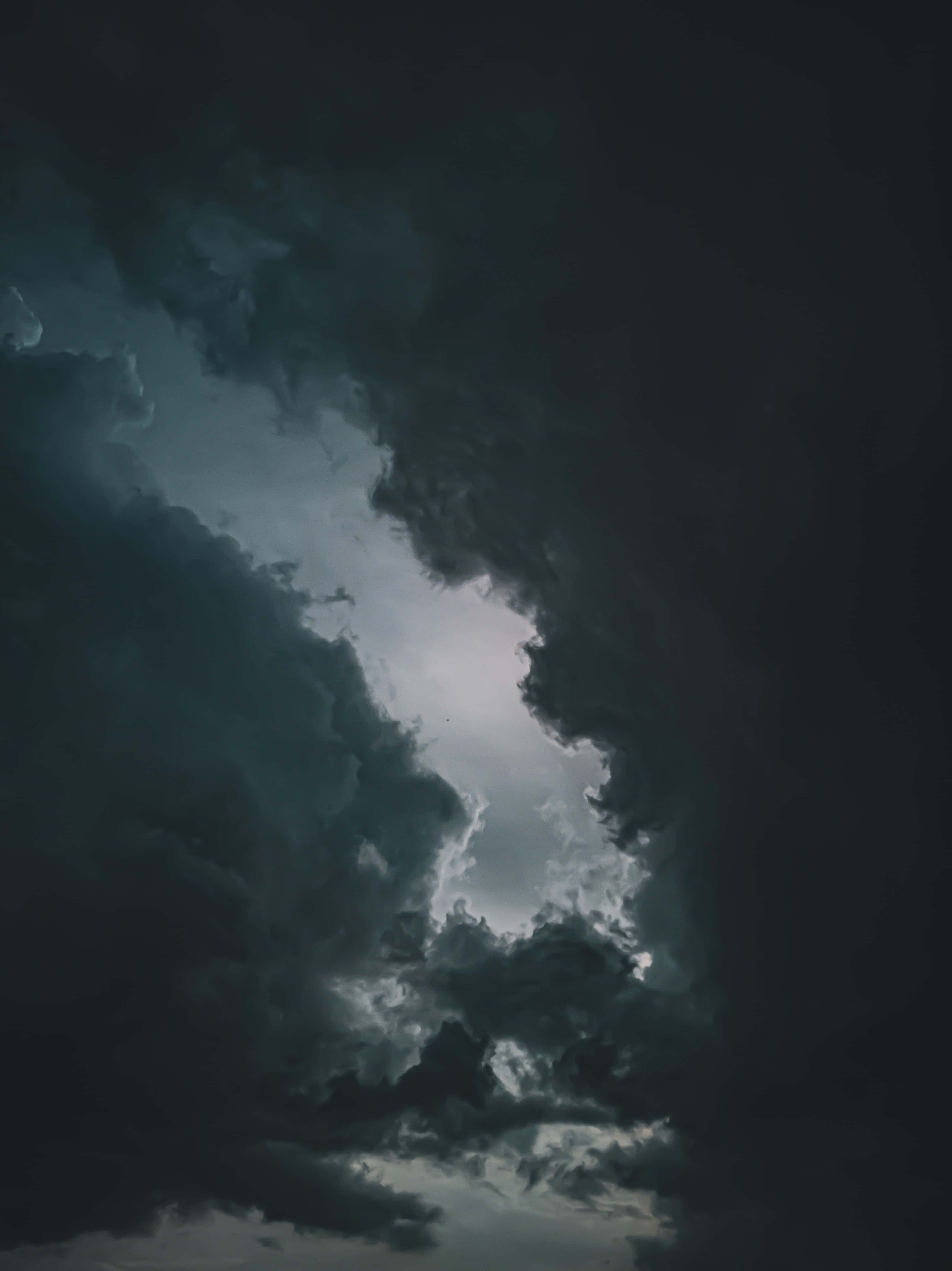 3440x4592 Download Majestic Dark Heaven Wallpaper