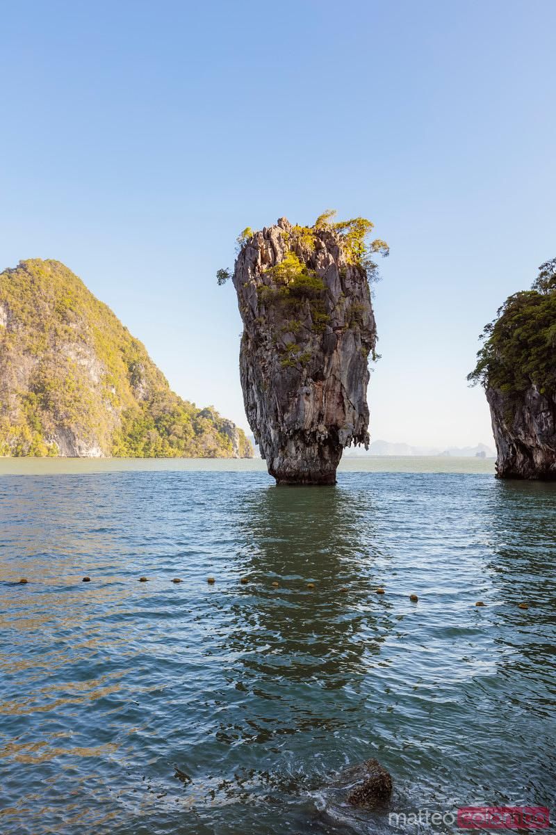 800x1200 Famous James Bond Island (Ko Tapu), Phang Nga bay, Thailand. Royalty Free Image