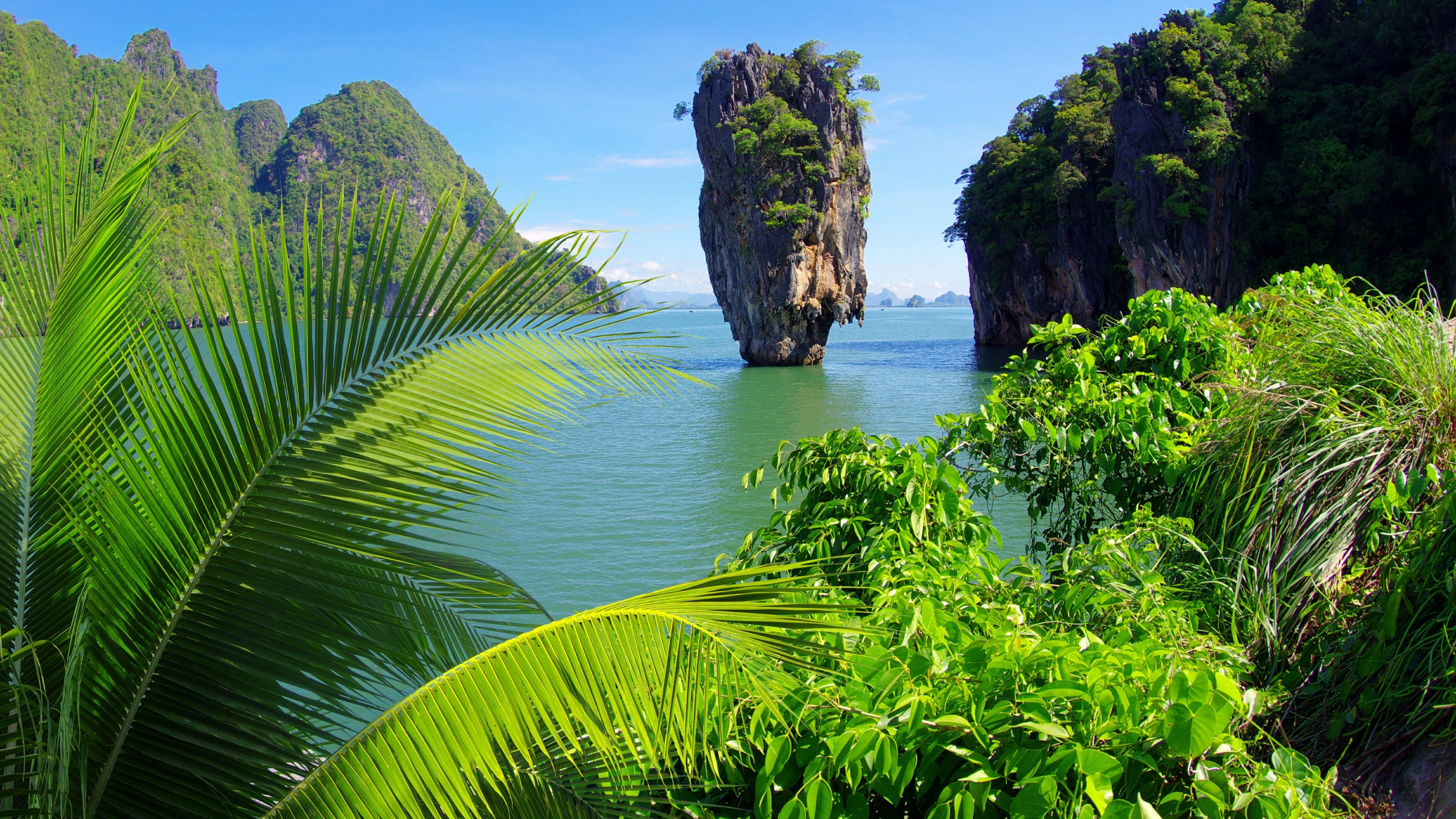 3840x2160 Ko Tapu (James Bond Island)