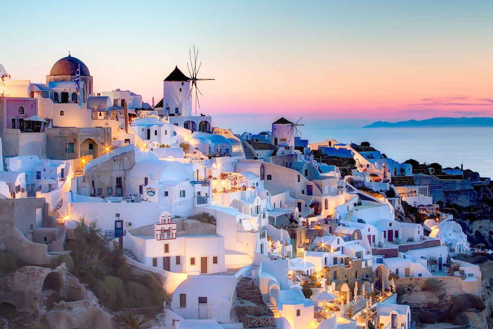 1600x1067 Free Wallpaper 789: Santorini Wallpaper