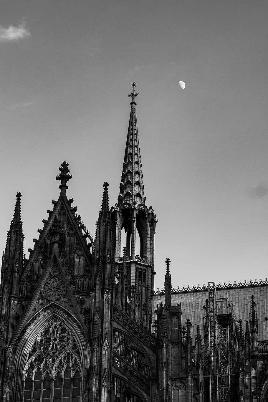 910x1365 Black and white church 1080P, 2K, 4K, 5K HD wallpaper free download