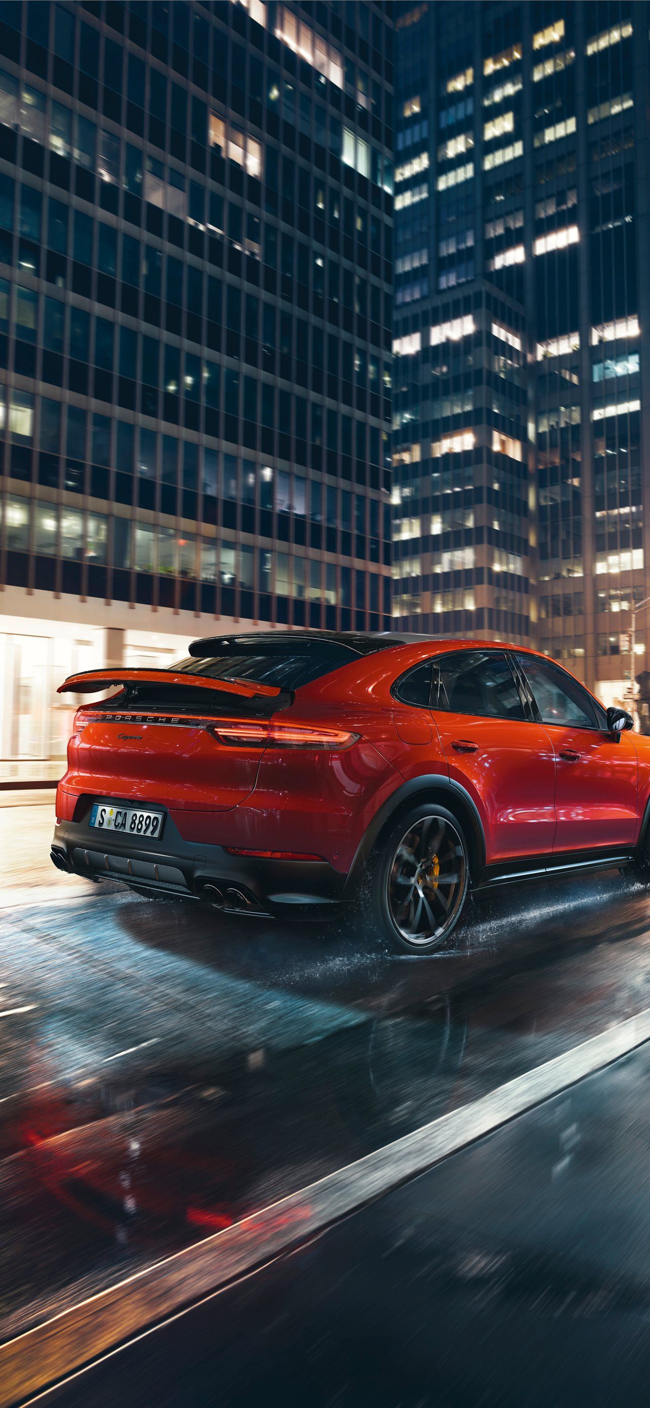 1284x2778 Best Porsche cayenne coupe iPhone HD Wallpaper