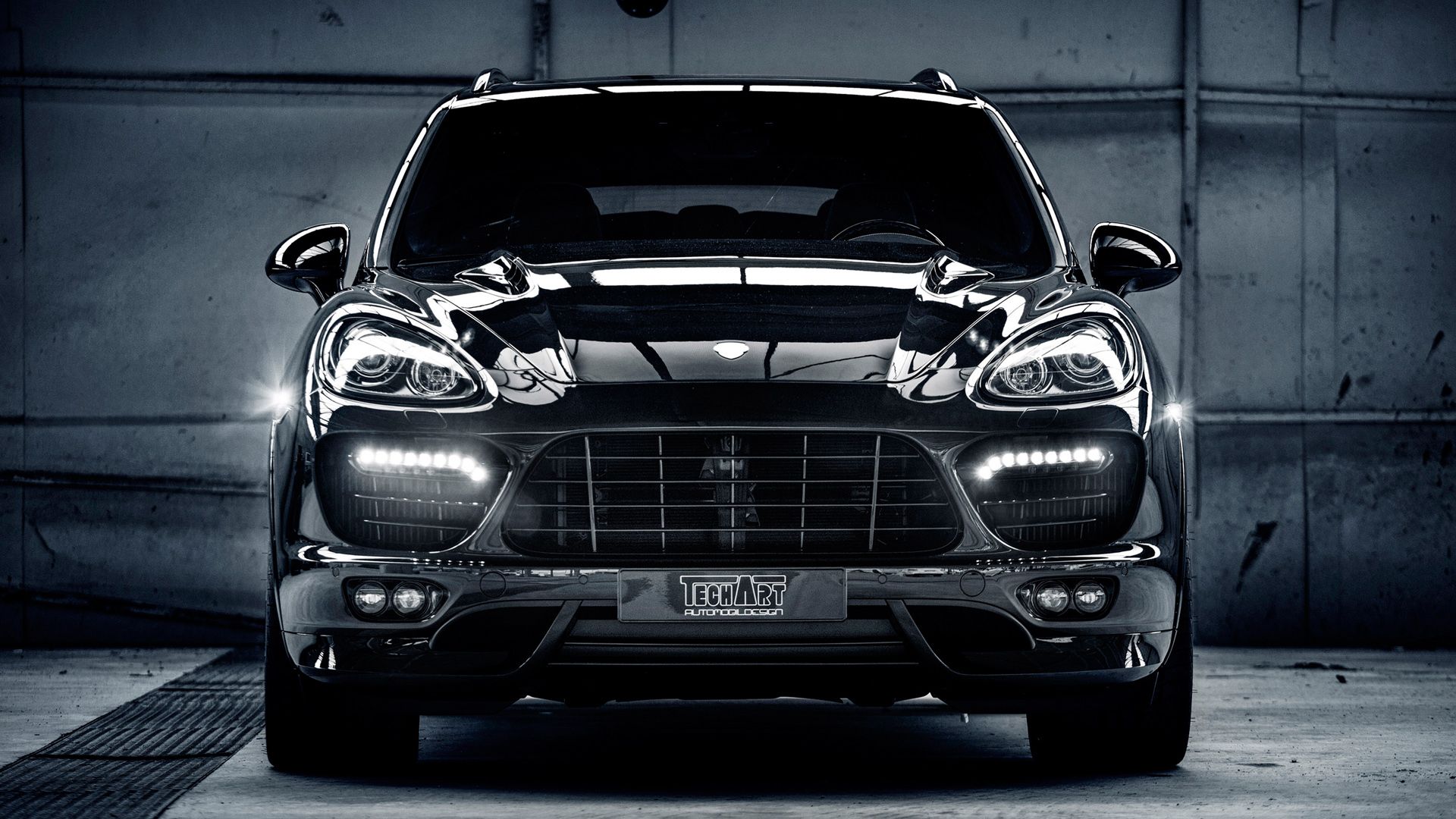1920x1080 TechArt Porsche Cayenne S Diesel 2013 Wallpaper Car Wallpaper