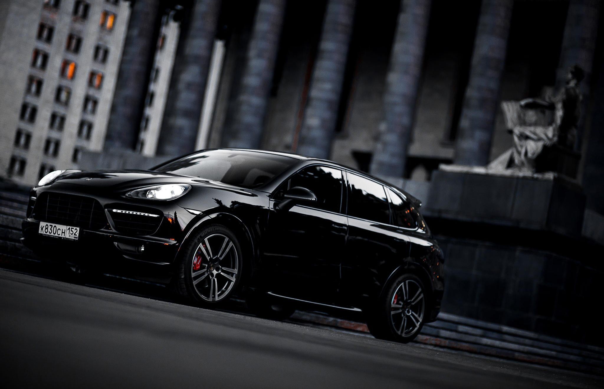 2048x1320 Wallpaper Porsche, tuning, Cayenne, GTS, Batman style for mobile and desktop, section машины, resolution 2048x1320