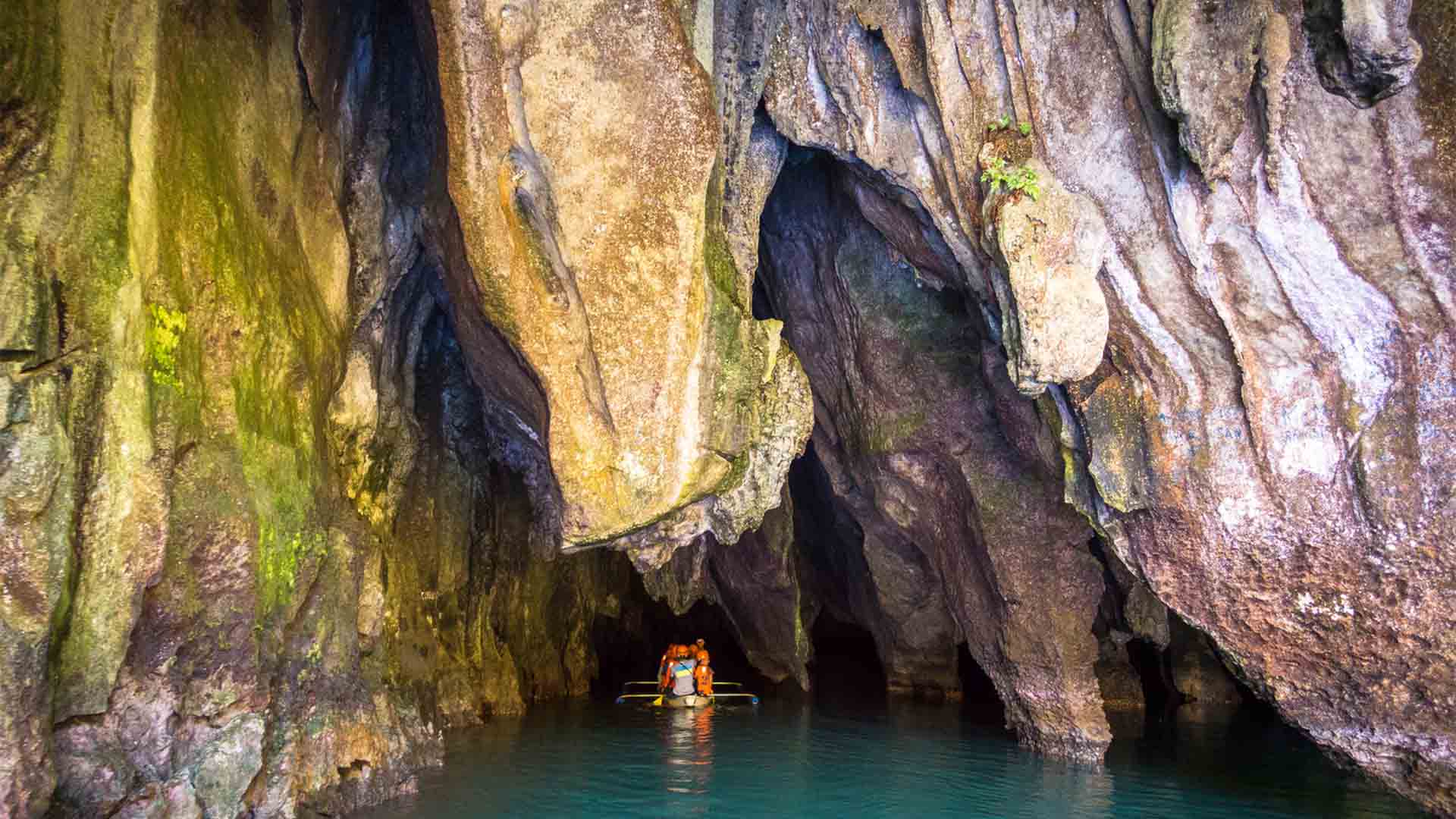 1920x1080 Underground River. Subterranean Natural Wonder