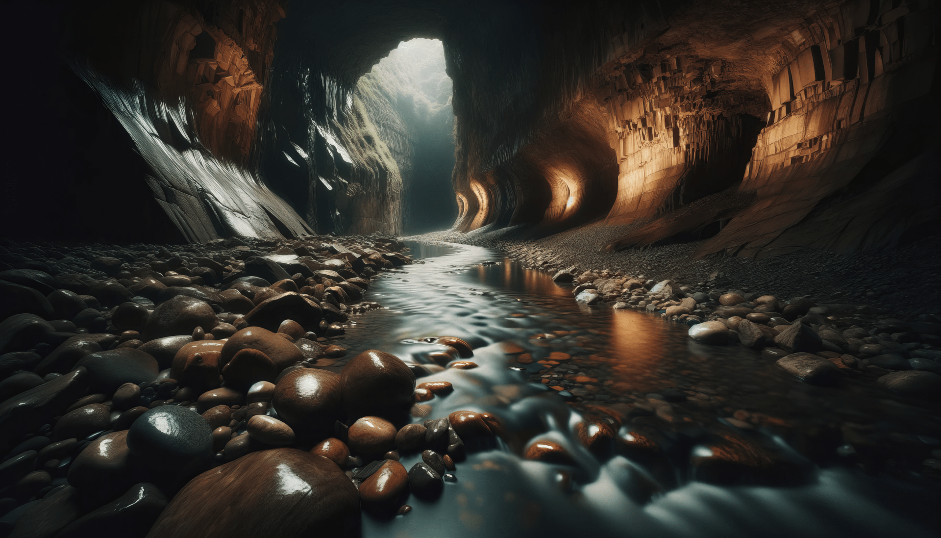 1920x1097 Mystic Underground River Cave HD Wallpaper