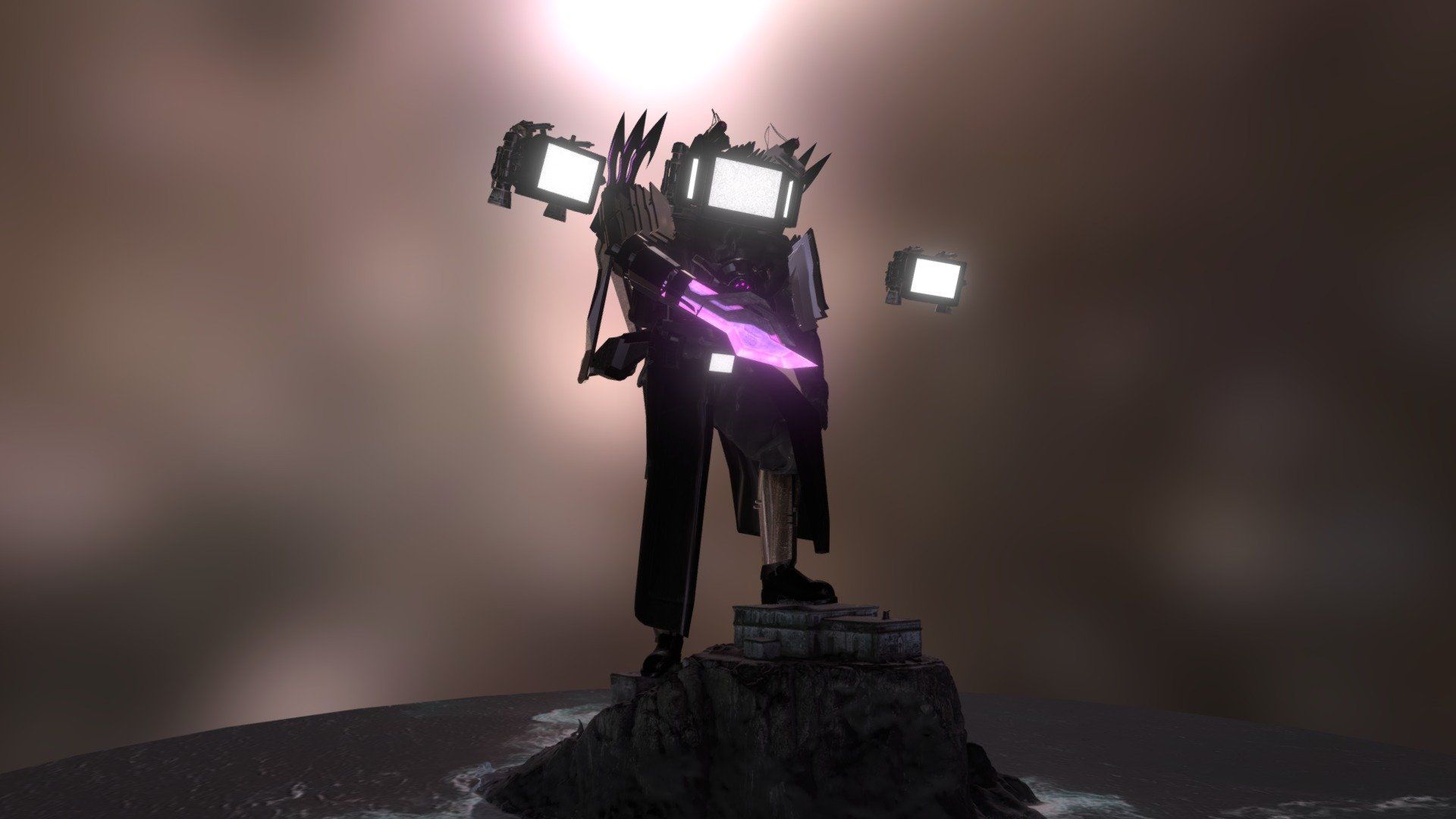 1920x1080 Upgraded Titan TVman Wallpaper
