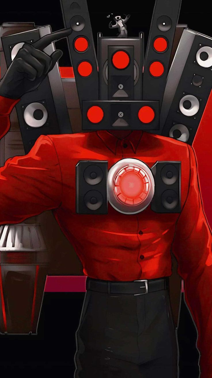 736x1308 Titan Speaker Man Wallpaper