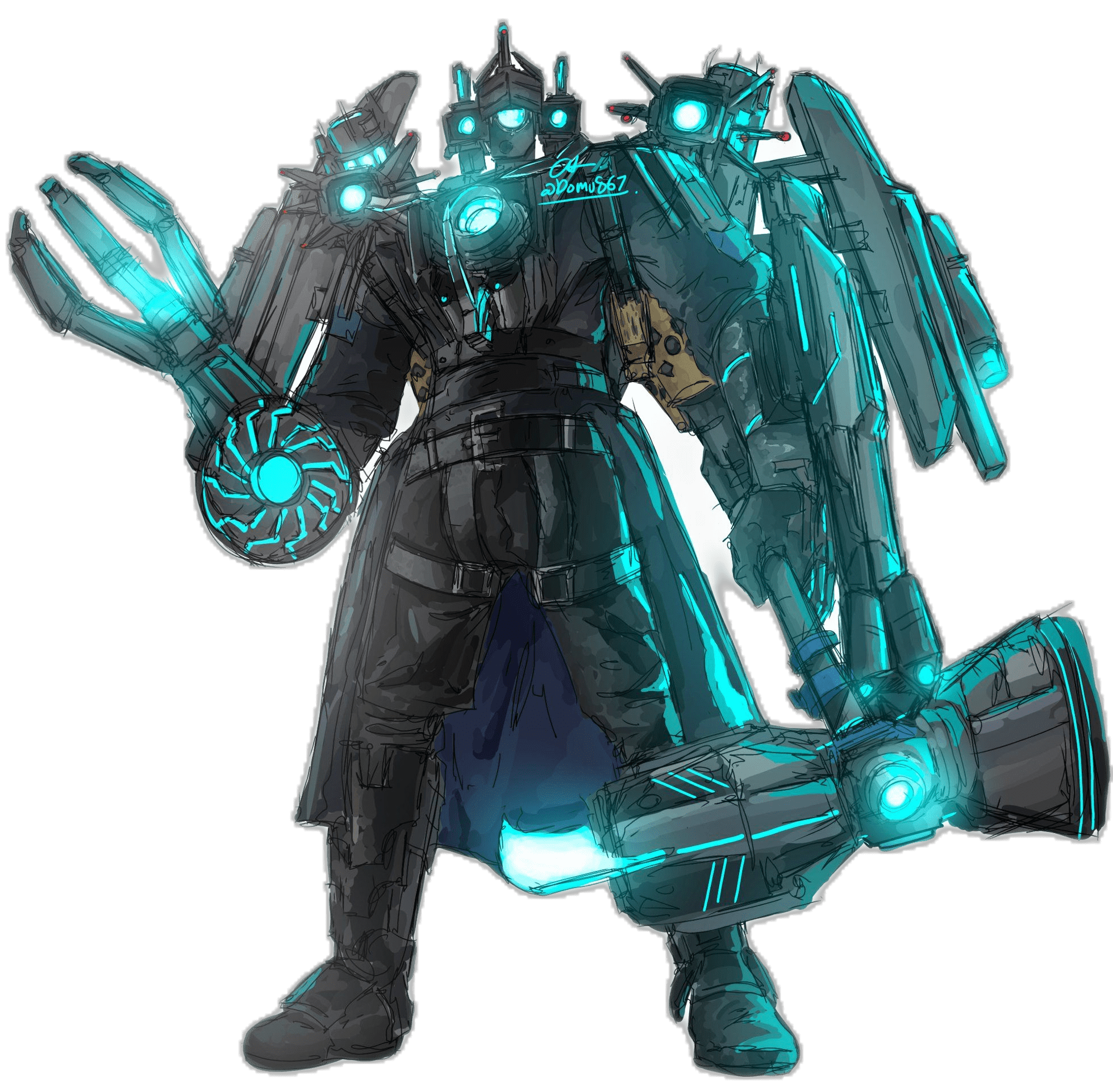 1959x1923 Discover 320 Titan Cameraman and upgraded titan clock man ideas. camera titan, titan camera man gif, upgraded titan drill man fanart and more