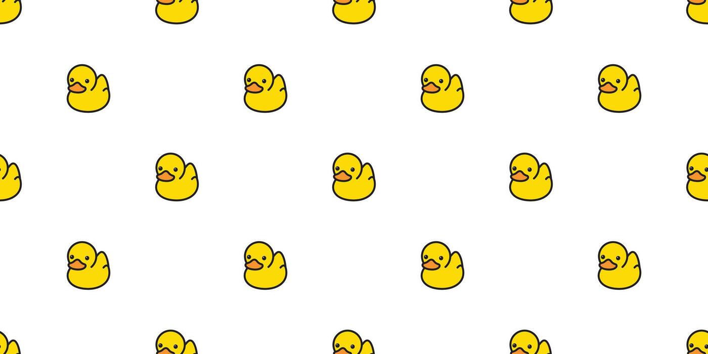 1400x700 duck seamless pattern vector rubber ducky isolated cartoon illustration bird bath shower repeat wallpaper tile background gift wrap