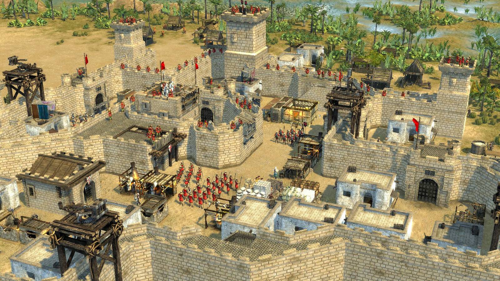 1600x900 How to lose a game of Stronghold Crusader 2