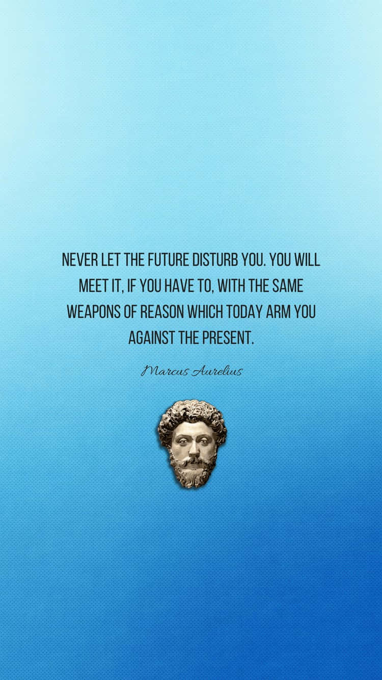 750x1334 Download Marcus Aurelius Quote Wisdom Wallpaper