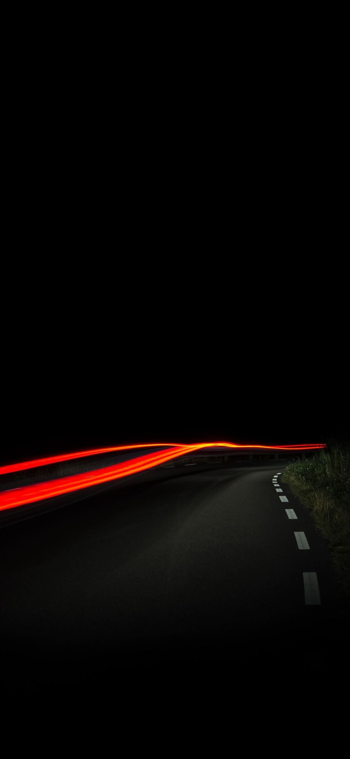 1125x2436 time lapse photography of orange light iPhone X Wallpaper Free Download