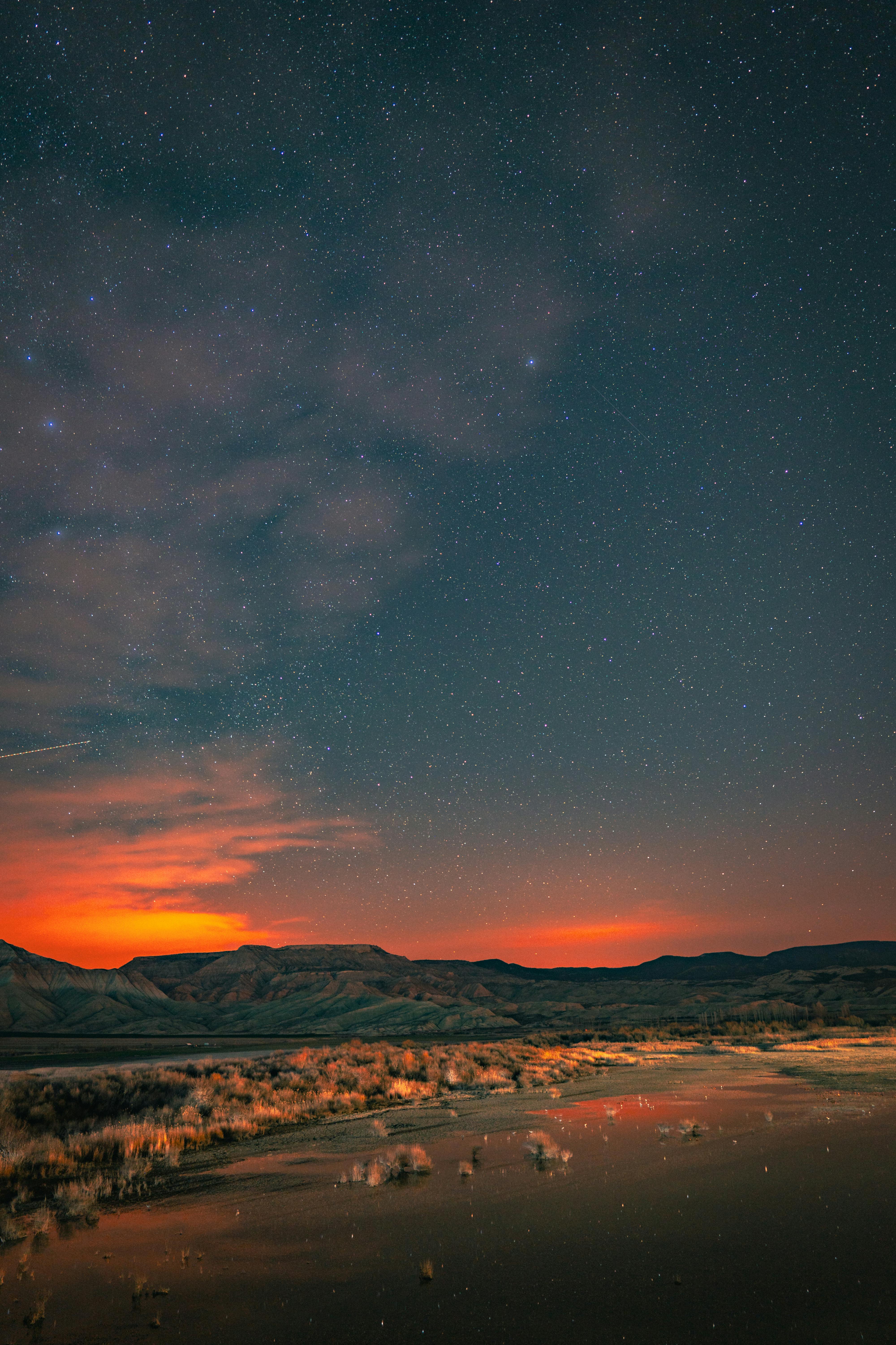 4000x6000 Orange Stars Wallpaper
