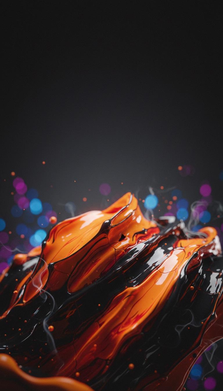 768x1344 Some wallpaper for my fellow 17 Pro Orange crew