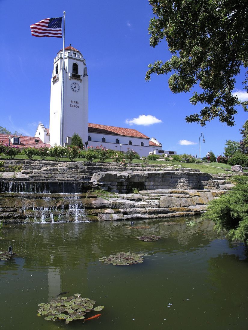 825x1100 Boise Train Depot 1 Mural Your Way