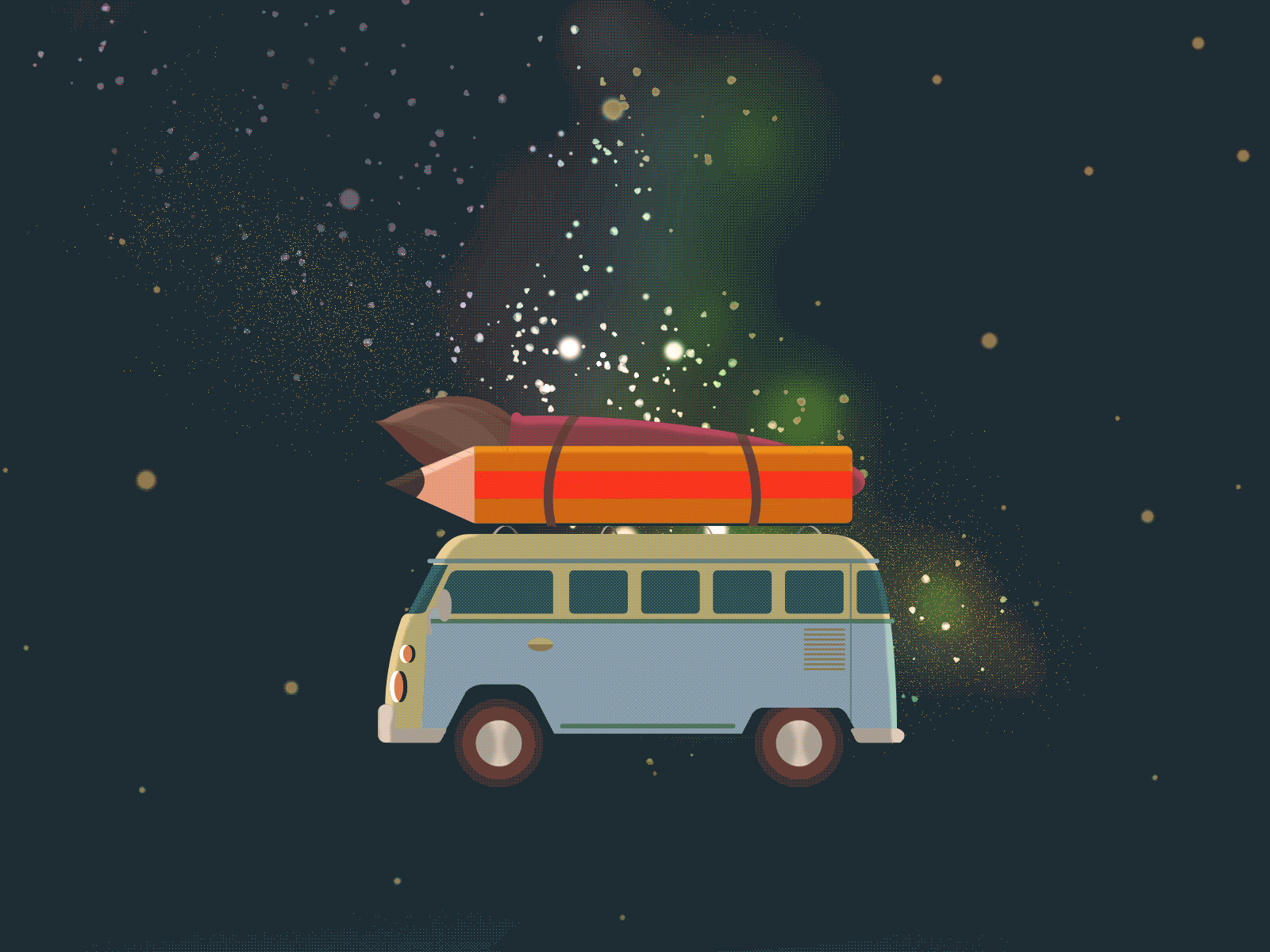 1600x1200 Miles To Go Before I Sleep. by Anindita Dutta on Dribbble