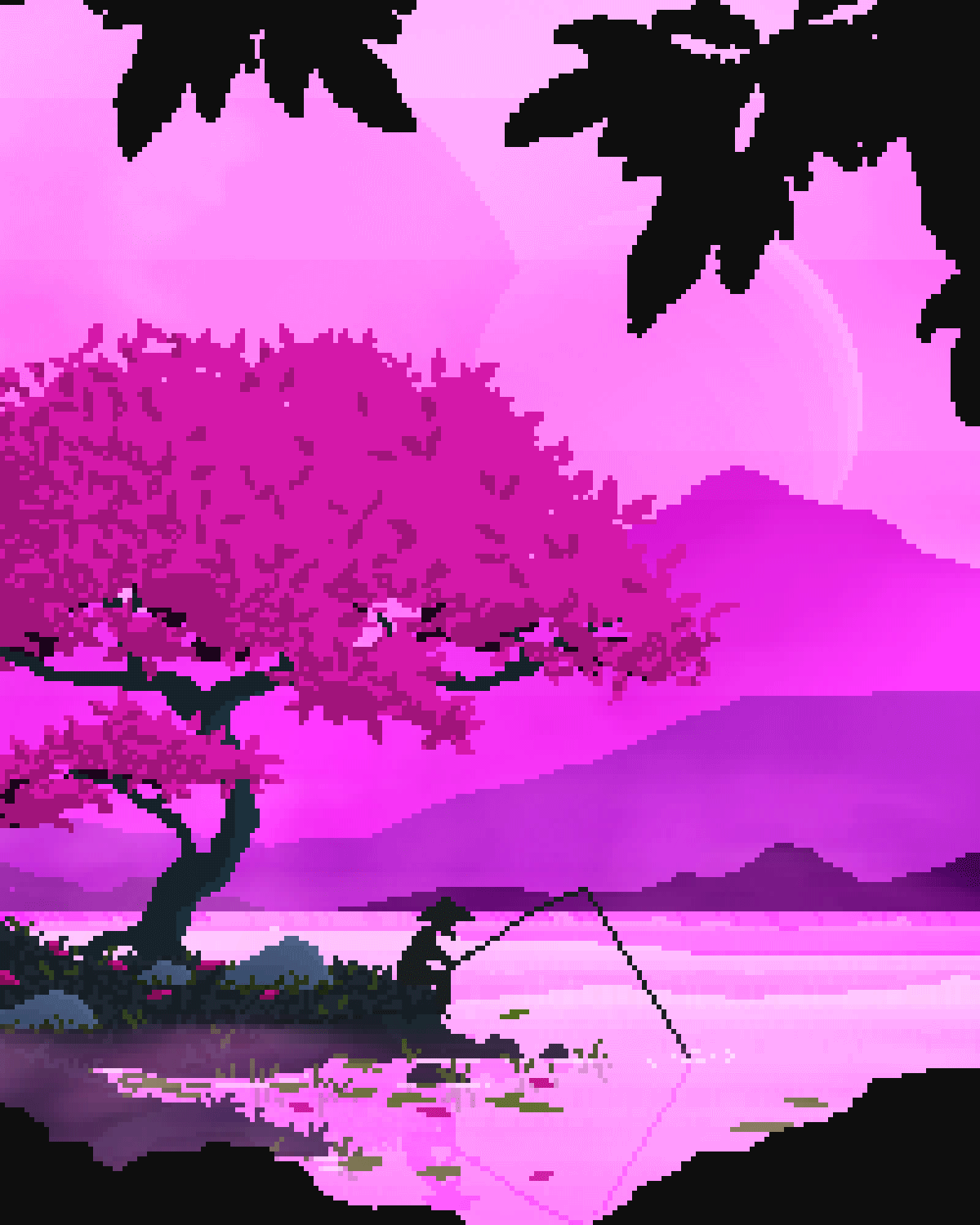 1200x1500 SAKURA THINKER / PIXELART - Behance
