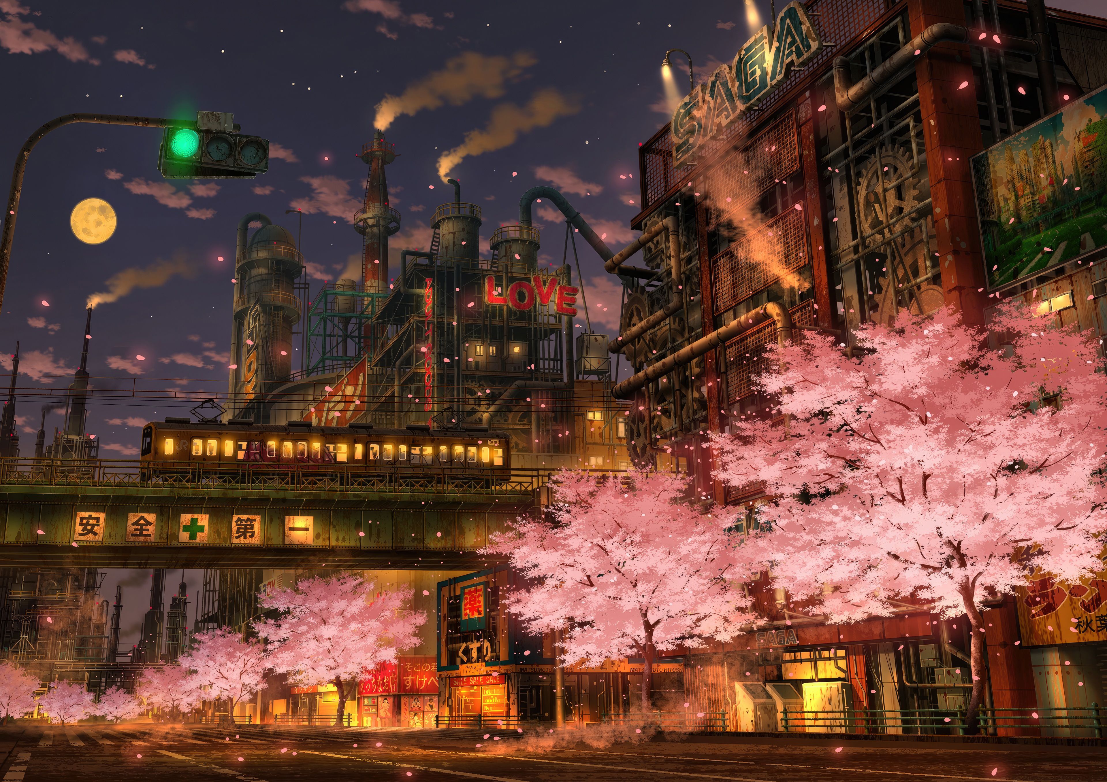 3840x2715 Cherry Blossom Season Street Wallpaper, HD Artist Wallpaper, 4k Wallpaper , Image, Background, Photos and Picture