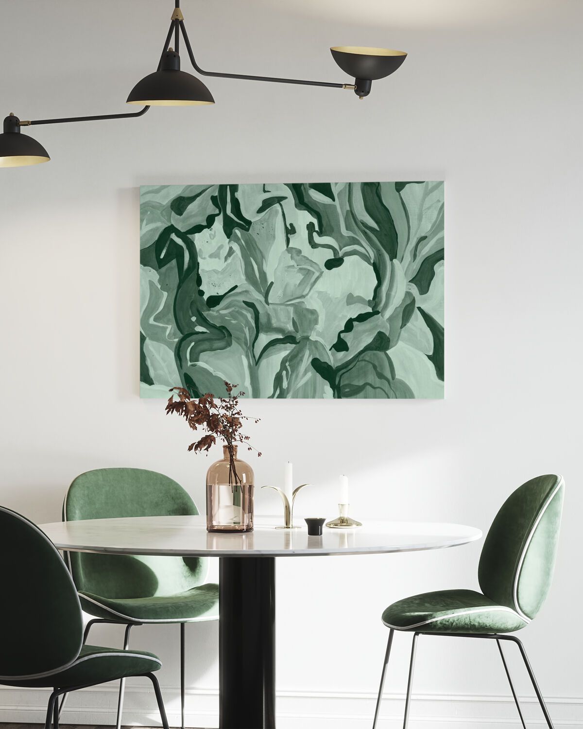 1200x1500 Abstract Botanical Art