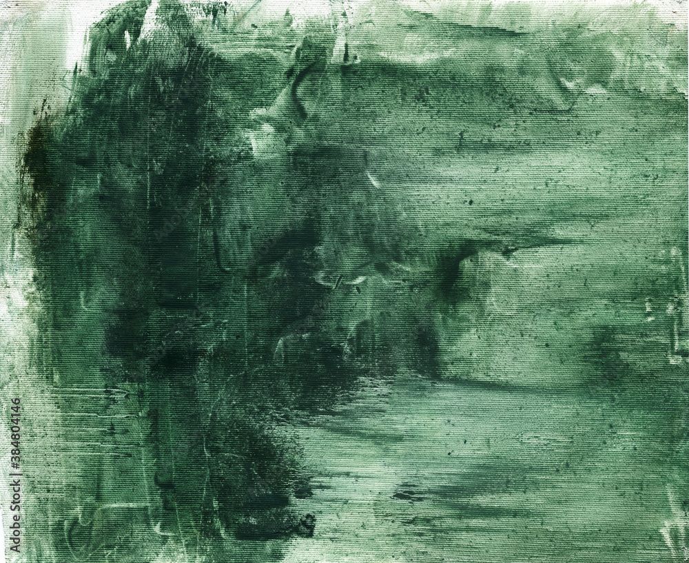 1000x817 Watercolor drips. Natural deep green background. Abstract painting. Oil on canvas. Background texture. Modern Wallpaper Stock Illustration