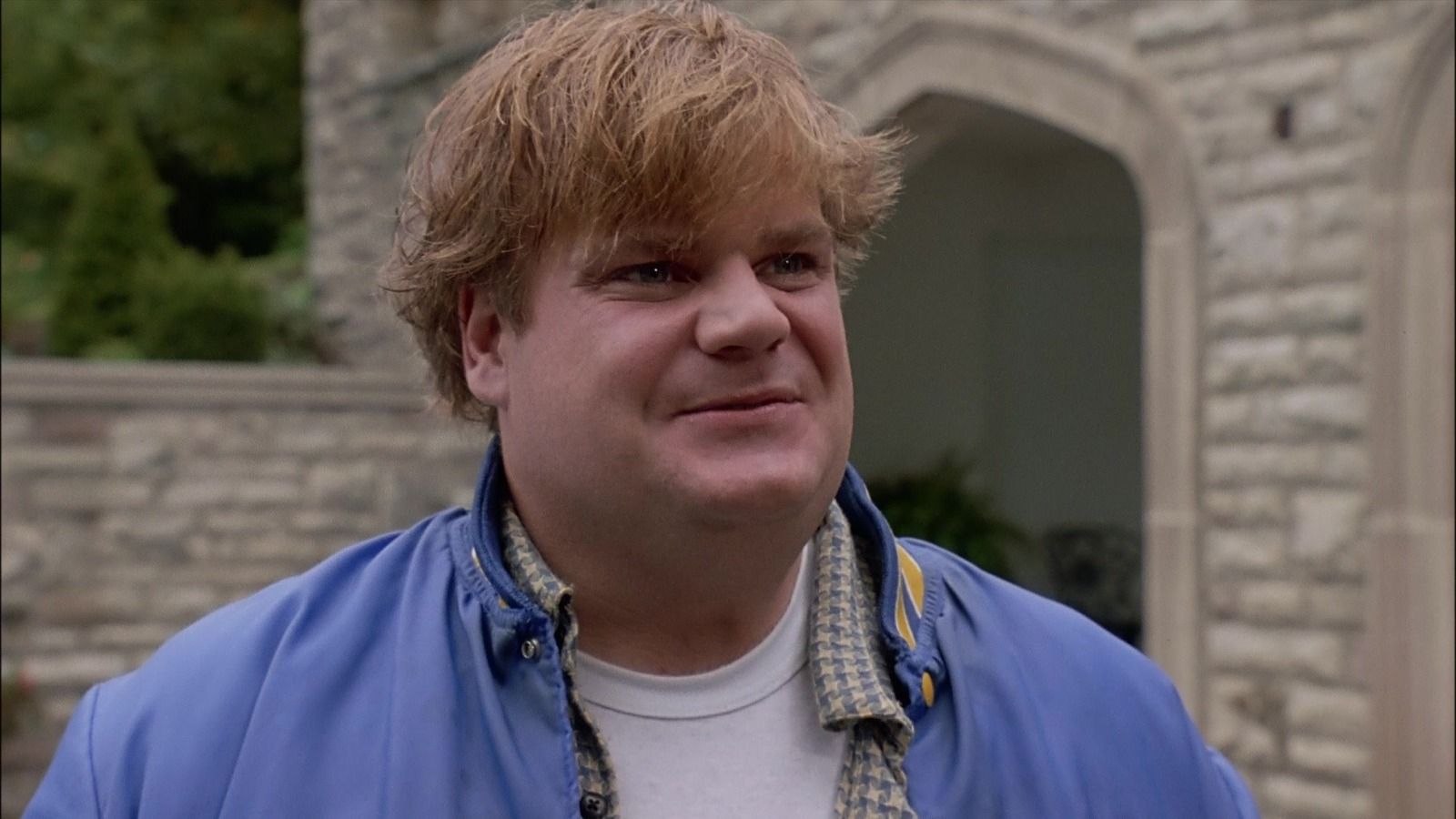 1600x900 Chris Farley Getting Bored Off Screen Led To Tommy Boy's Most Famous Scene