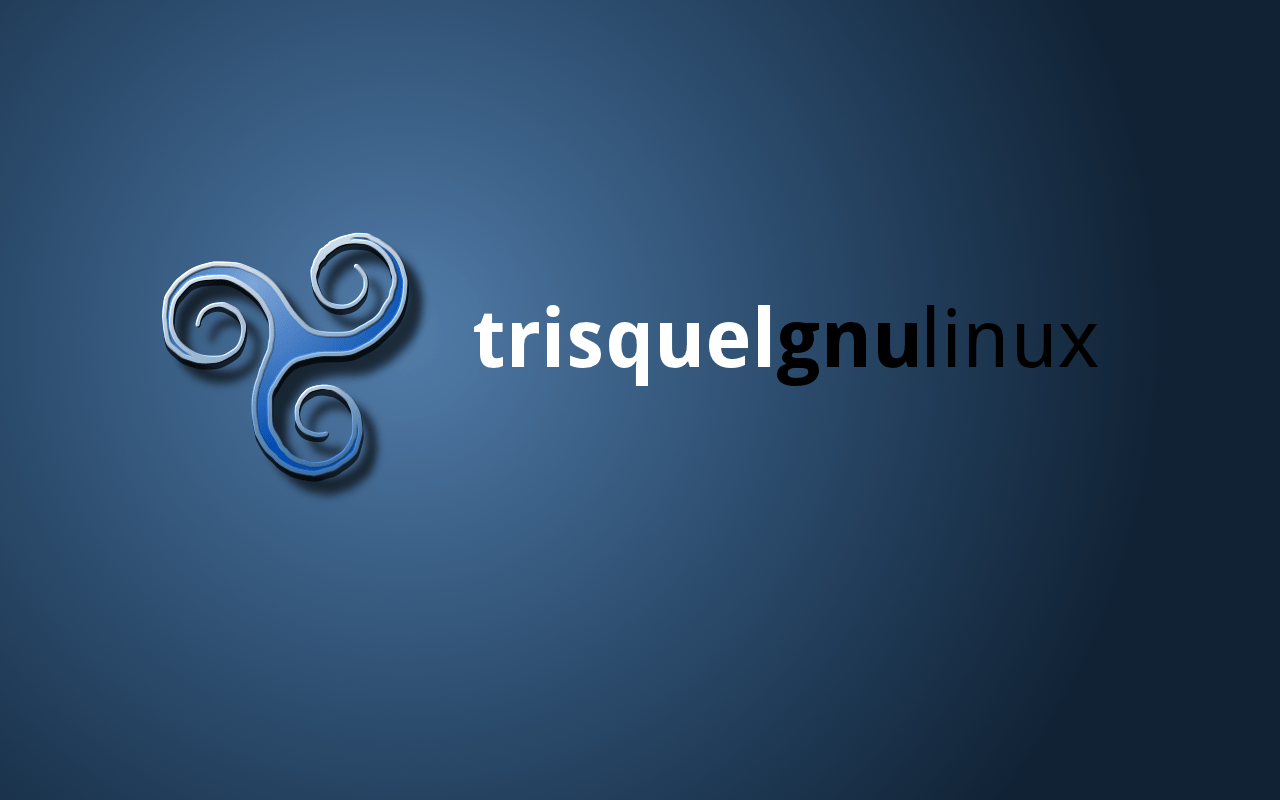 1280x800 Wallpaper. Trisquel GNU Linux Free!