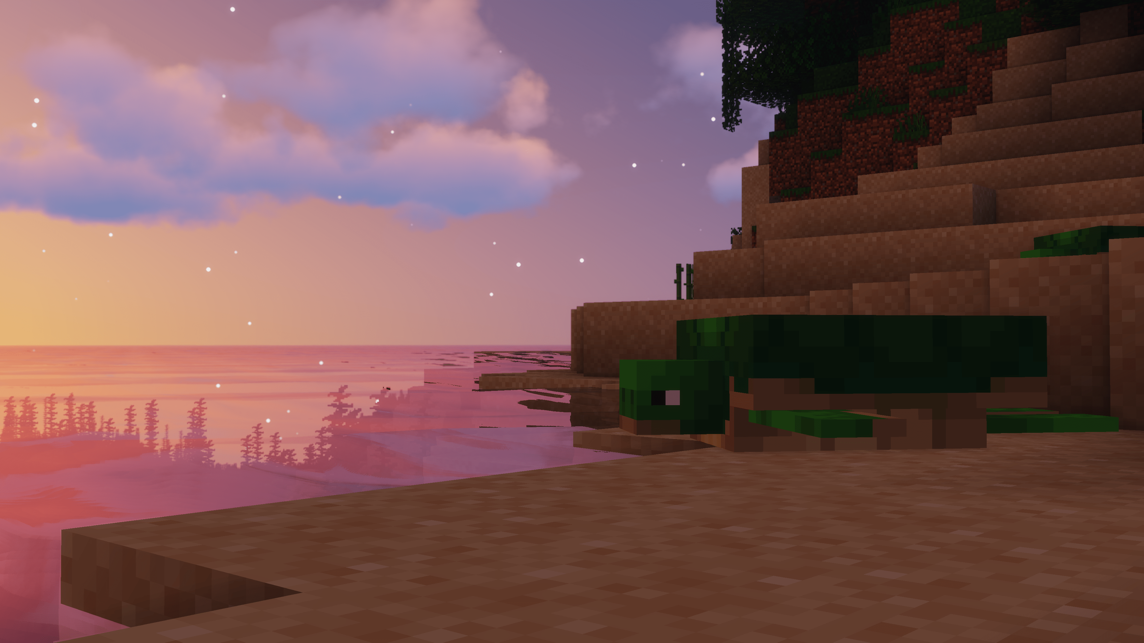 3840x2160 Part 2 of my Minecraft Wallpaper (Nature Theme). Should I continue, and what theme should I do next! (Some are 4K, some are 8K)
