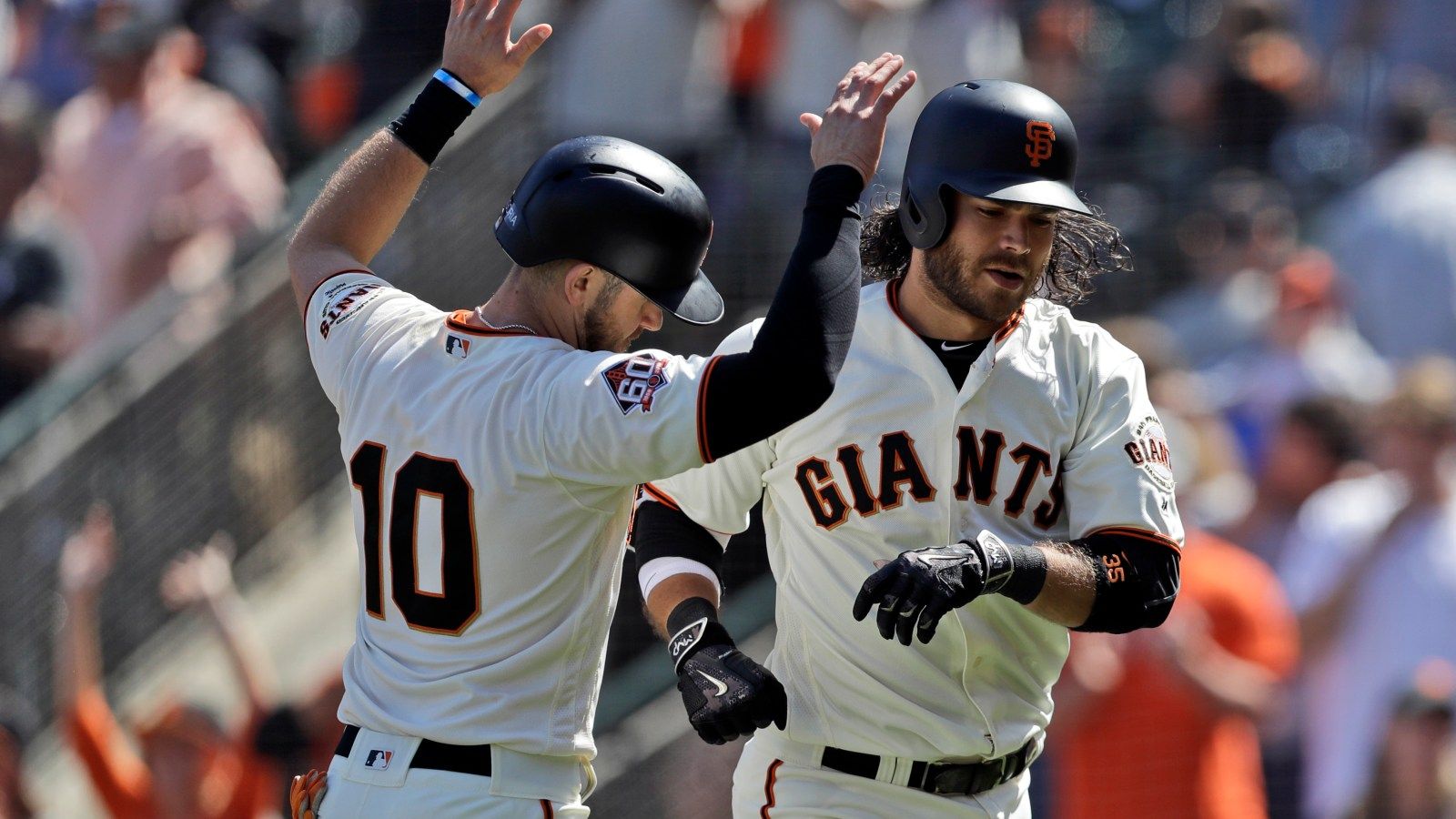 1600x900 Brandon Crawford continues prolific month, leads Giants to win