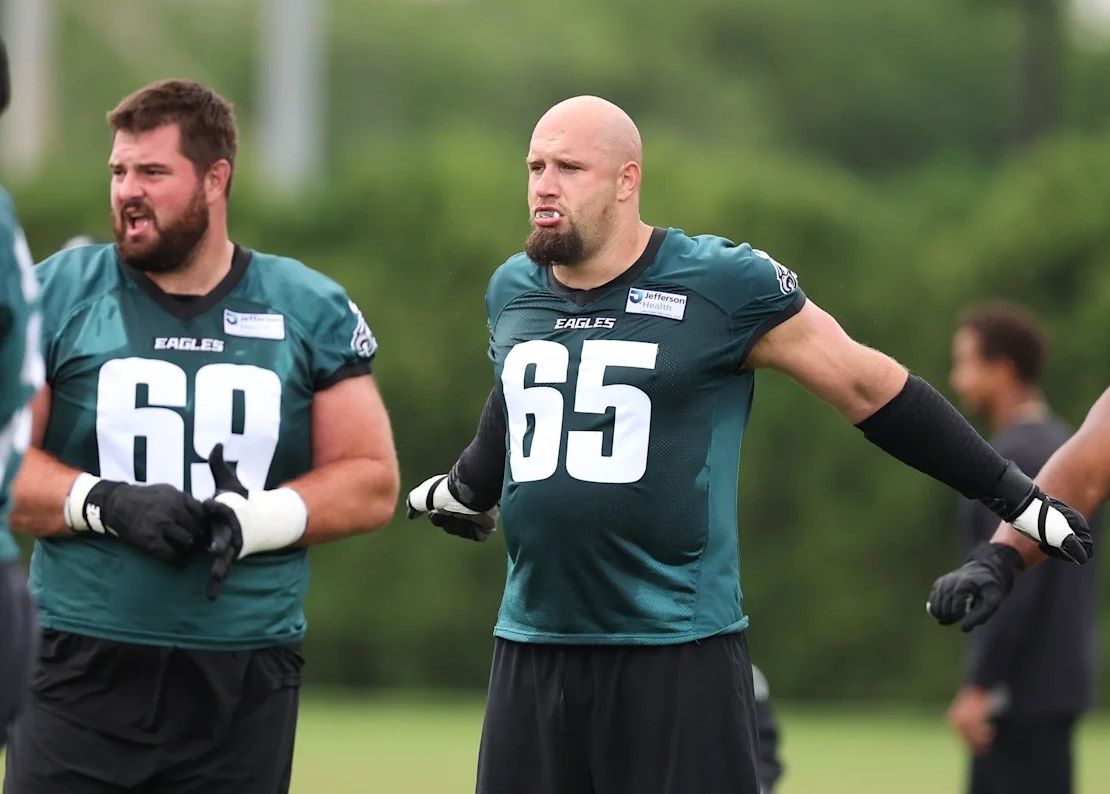 1110x794 Eagles Training Camp: Lane Johnson back in action