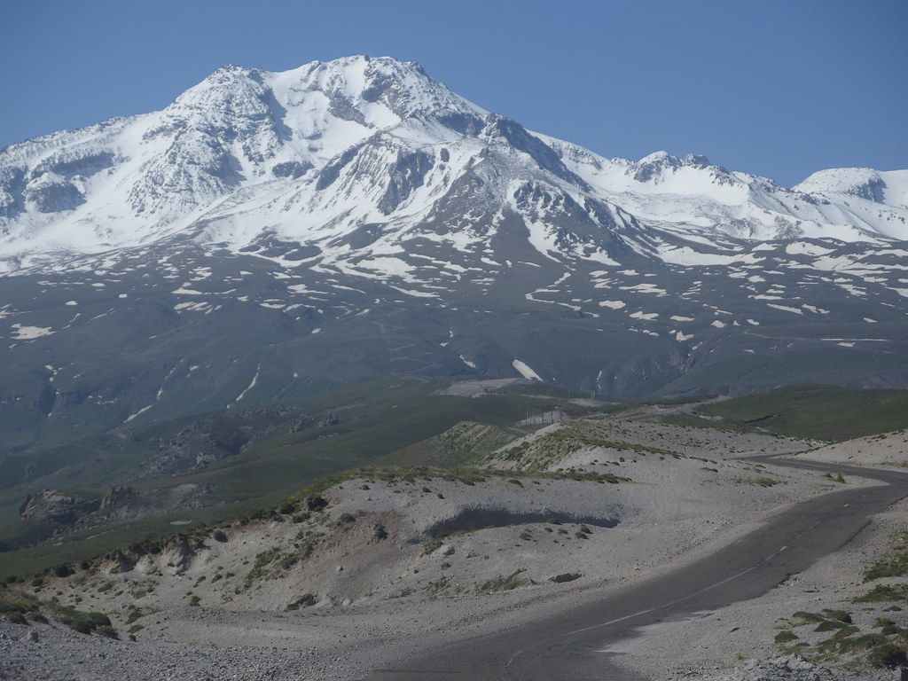 1024x768 Mount Sabalan Mountain Ardabil Province Iran Middle East A