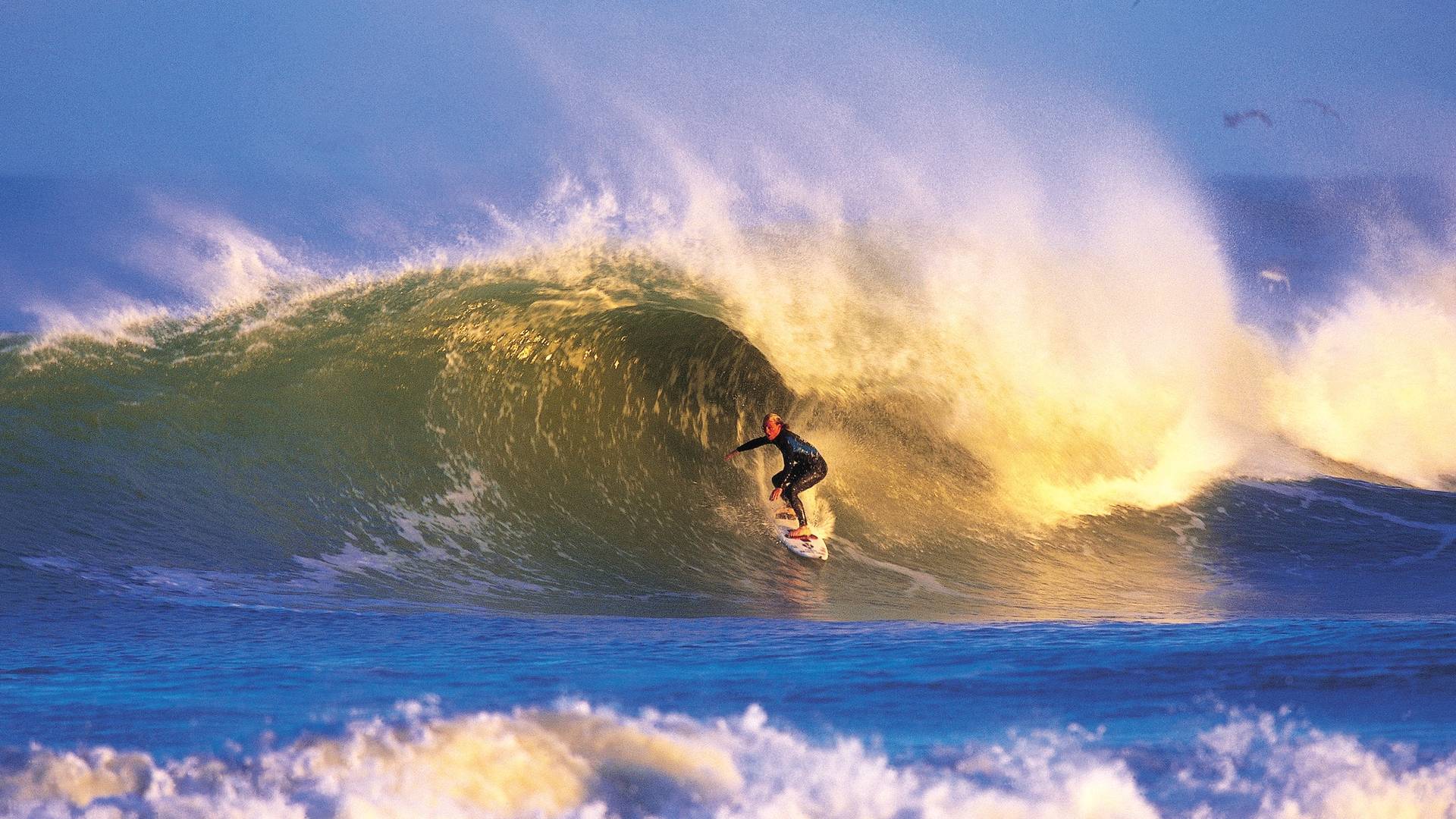 1920x1080 Surfing in Central Florida, Florida, USA