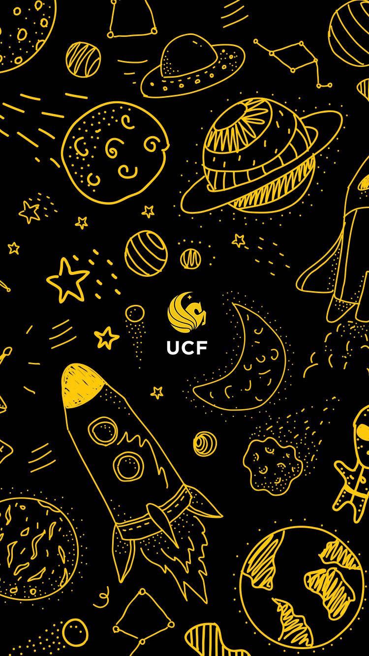 750x1334 Wallpaper University of Central Florida, Ucf Knights Football, Art, Pattern, Illustration, Background Free Image