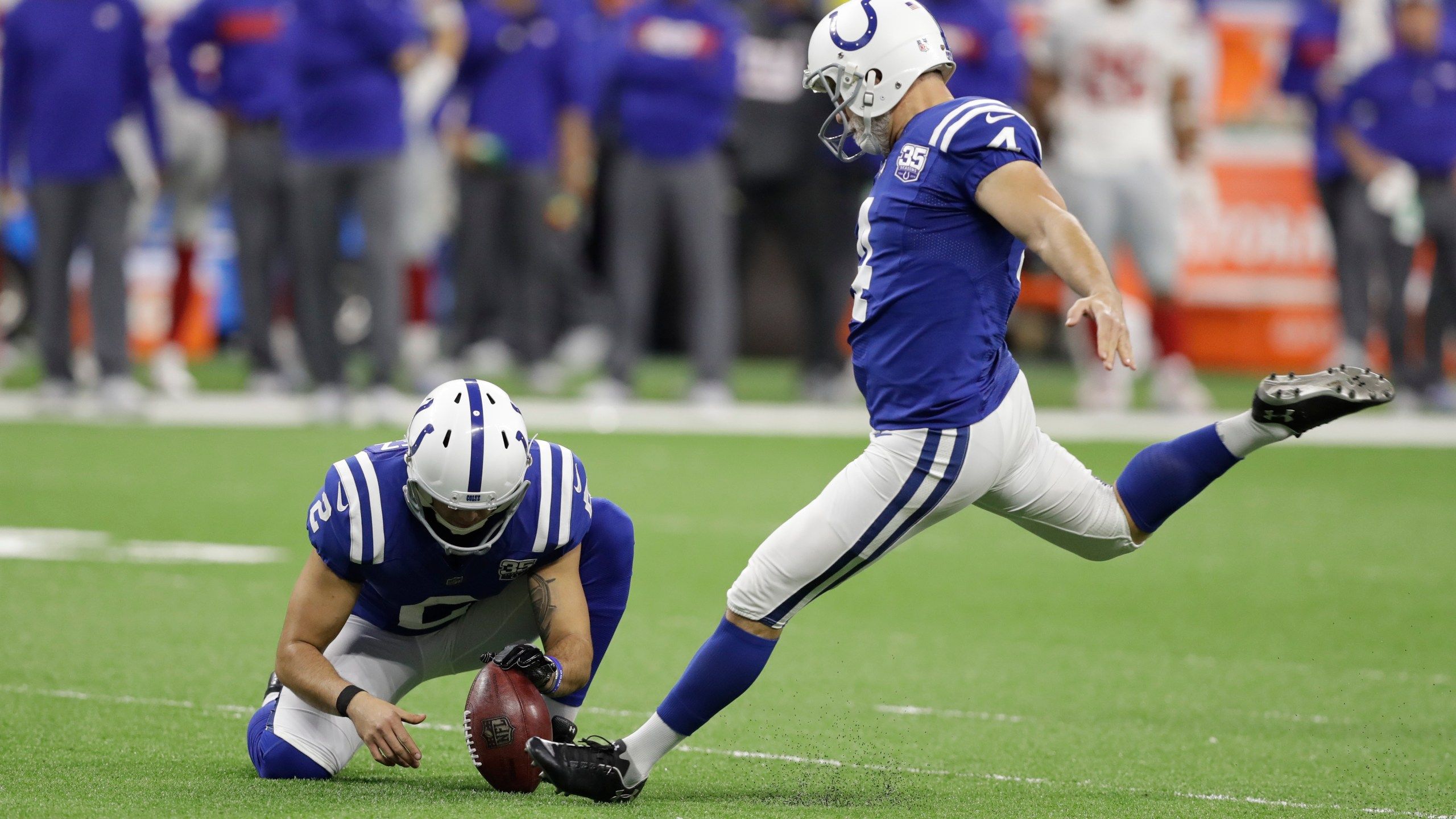 2560x1440 Record Breaking Kicker Adam Vinatieri Plans To Retire