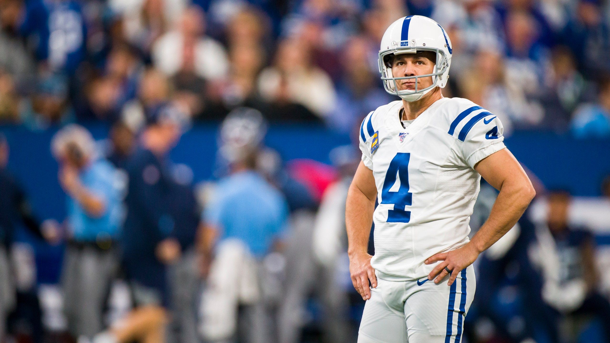 2560x1440 Adam Vinatieri: I'd like to play again, but if not, that's part of the deal