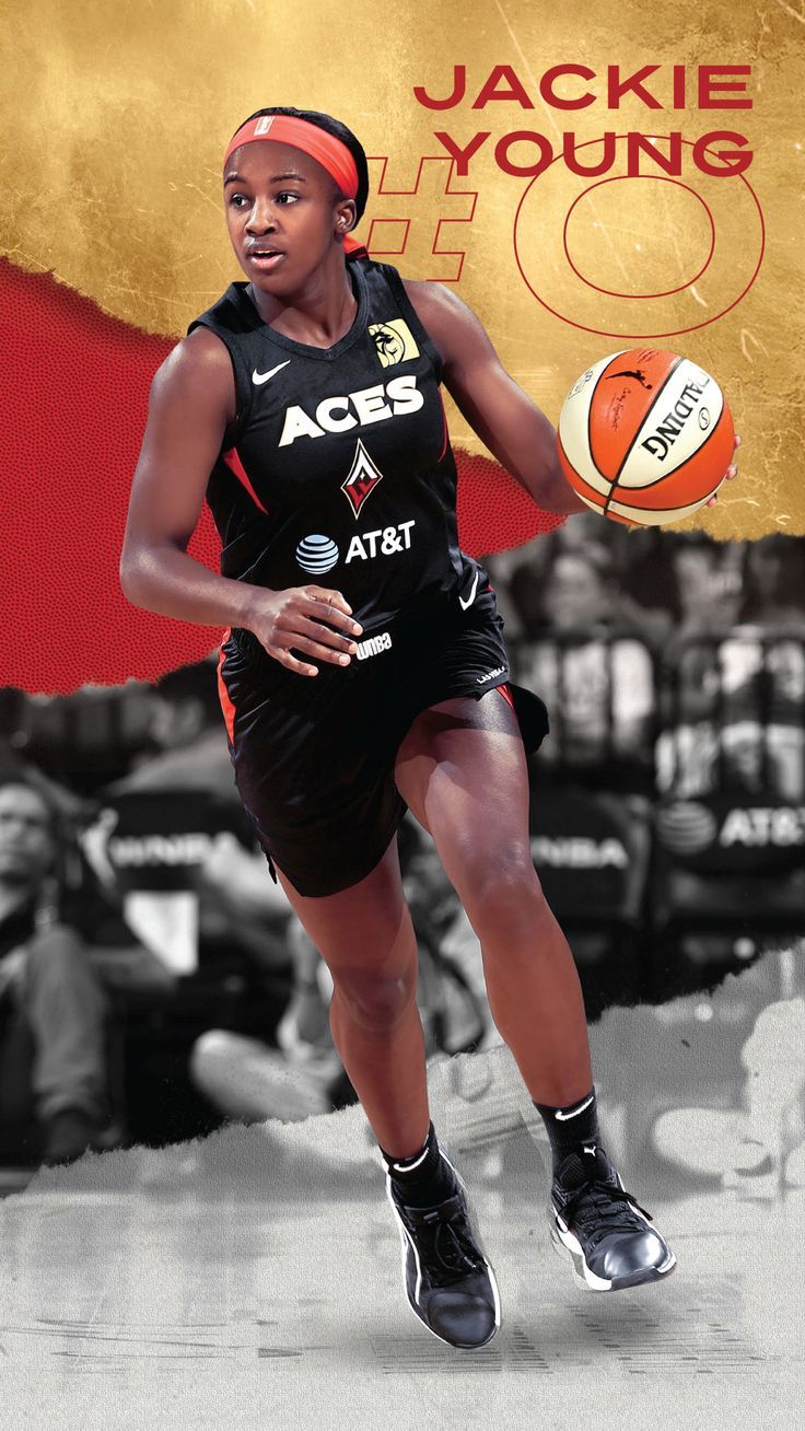736x1308 Jackie Young Basketball wallpaper WNBA