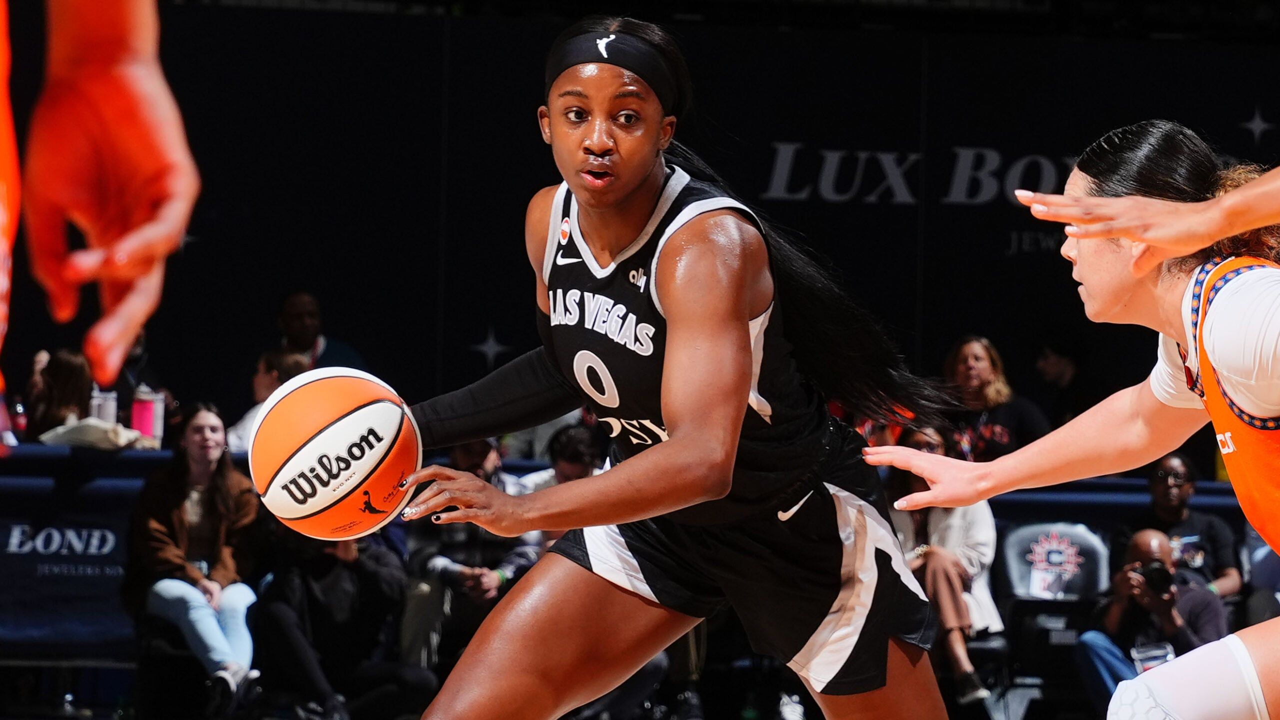 2560x1440 Jackie Young's 6 Assist Game Sun (5 13 2026)
