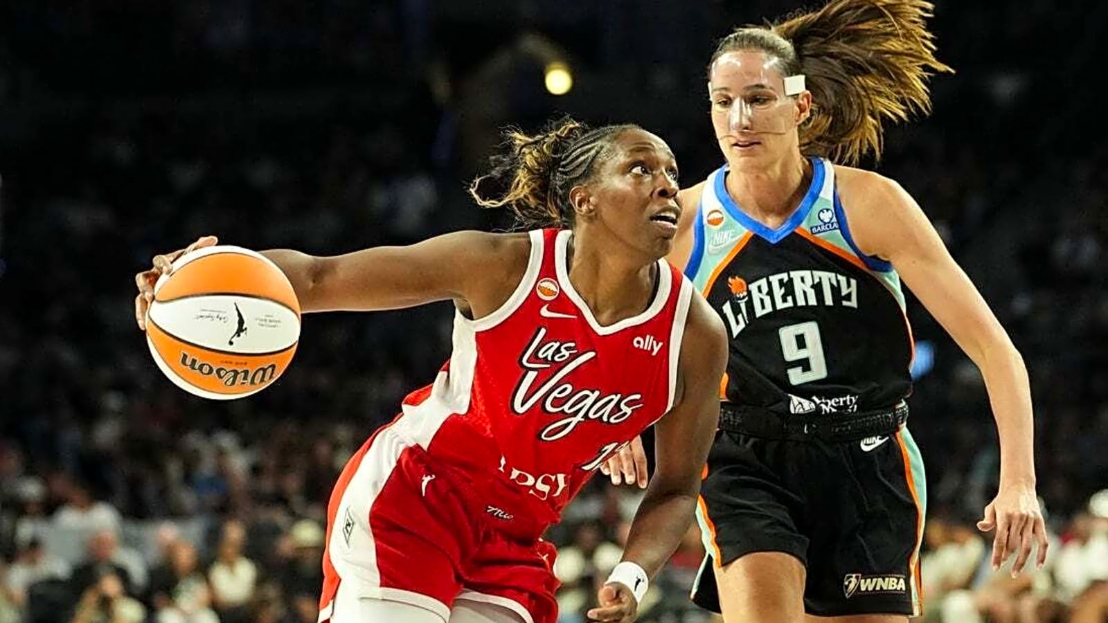 1600x900 A&;ja Wilson, Jackie Young help Aces get better of nemesis Liberty