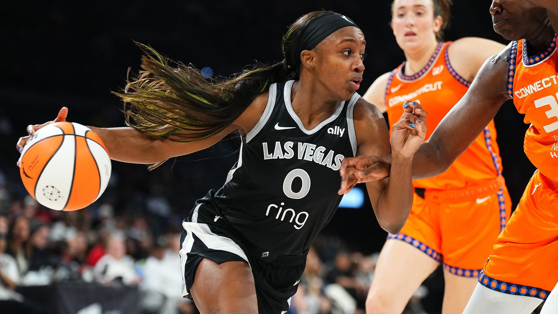 1920x1080 Jackie Young's 6 Assists Vs Sun (8 10 2025)