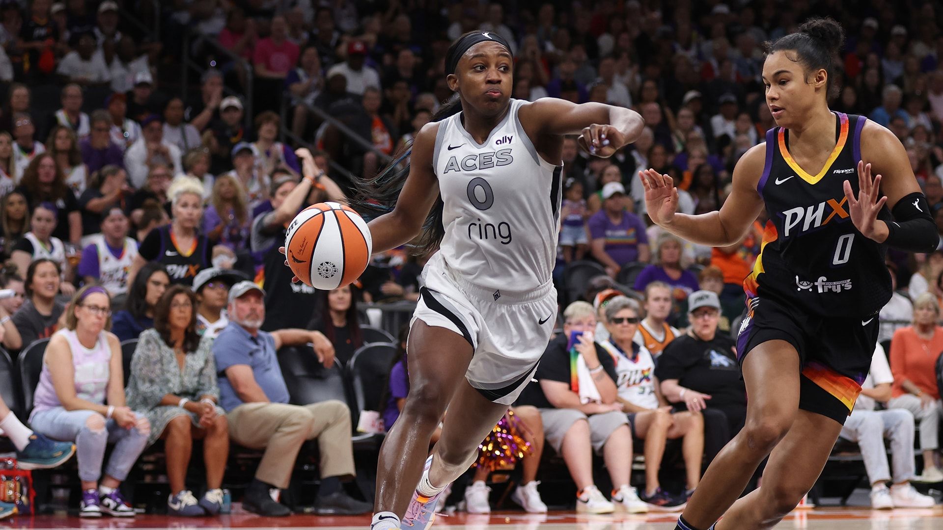 1920x1080 Jackie Young's 6 Assists Vs Mercury (6 29 2025)