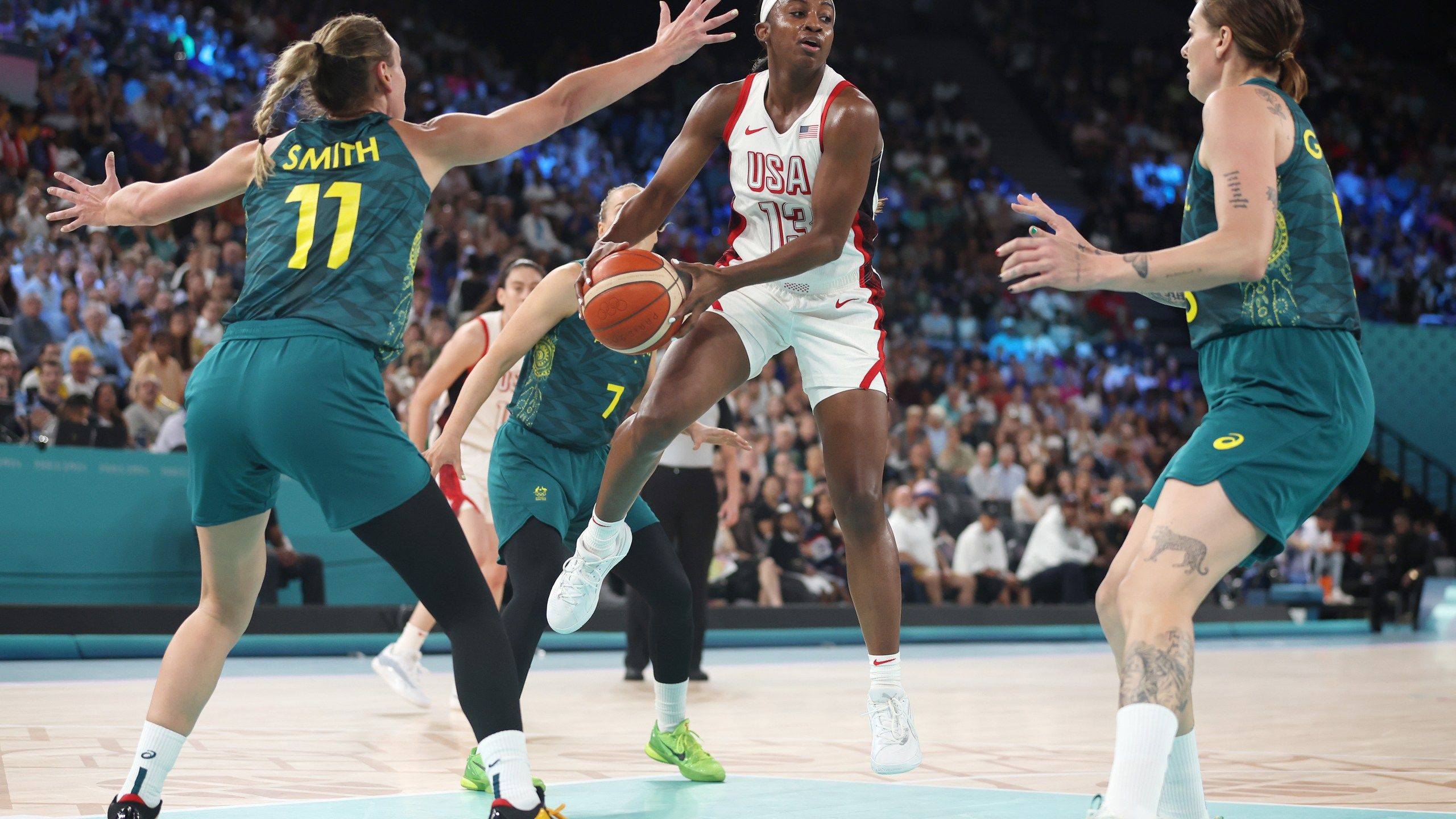 2560x1440 Jackie Young And Team USA To Play In Olympic Finals. Eyewitness News (WEHT WTVW)
