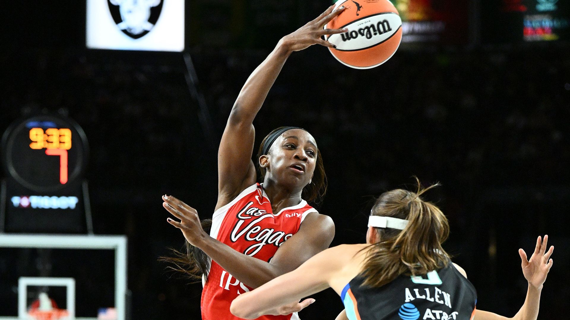1920x1080 Highlights: Jackie Young's 9 Assists Vs Liberty (7 30 2026)