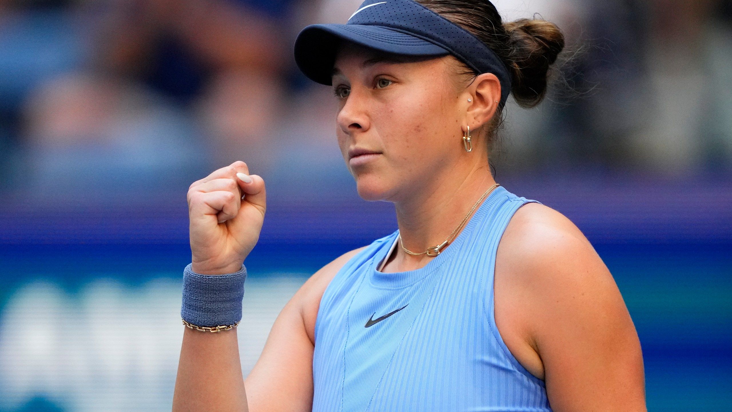 2560x1440 Amanda Anisimova Upsets Iga Swiatek At The U.S. Open After 6 6 0 Loss To Her In Wimbledon's Final. FOX 5 San Diego & KUSI News