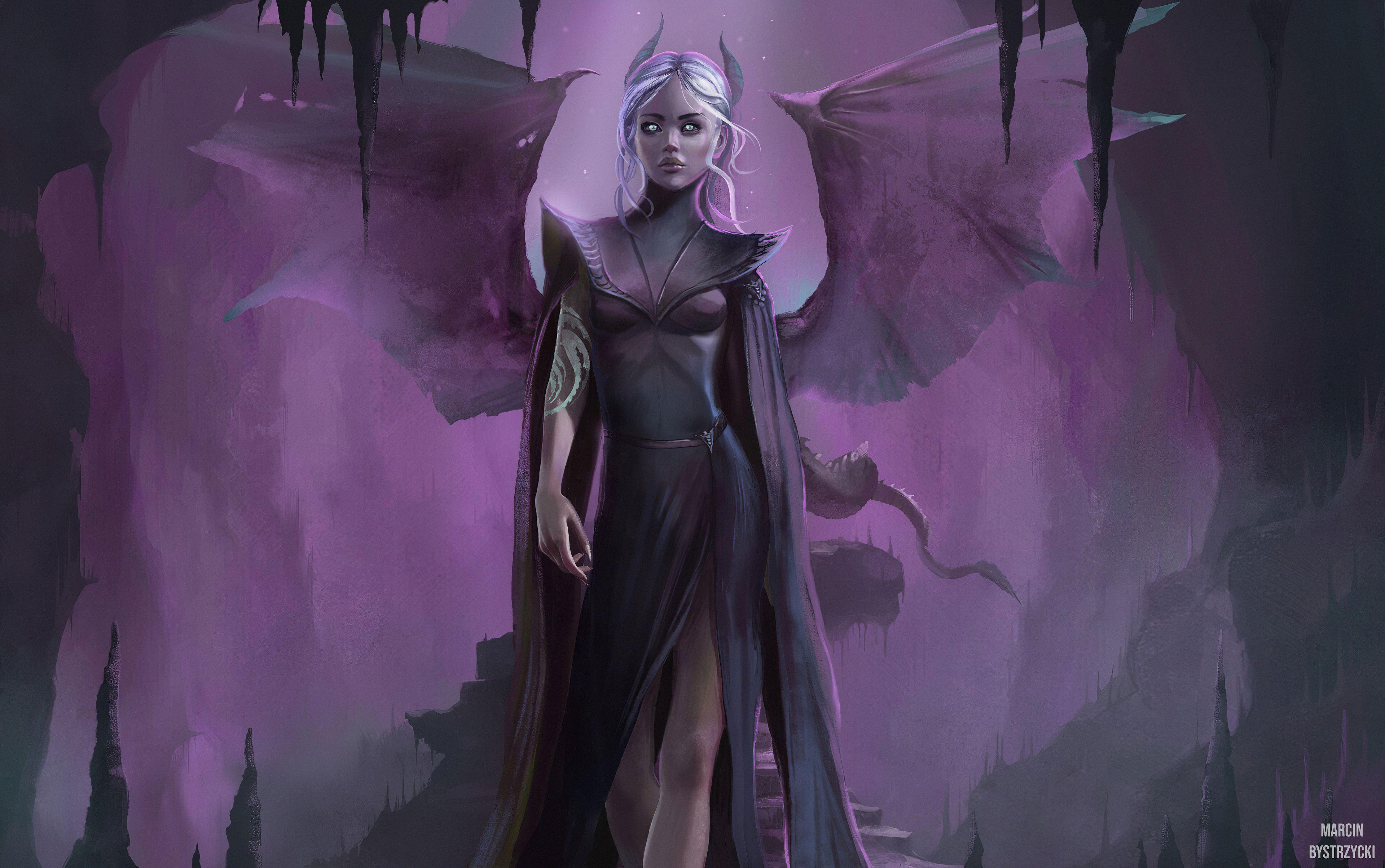 3840x2408 Wings Daenerys Targayen, HD Artist, 4k Wallpaper, Image, Background, Photo and Picture