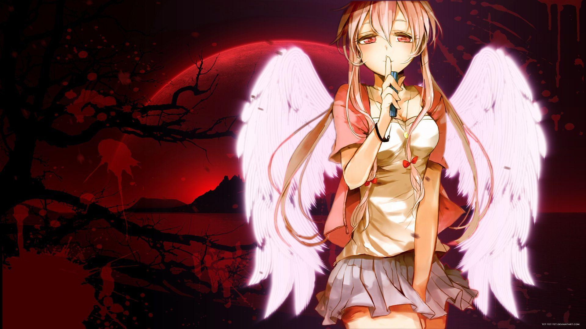 1920x1080 Angel Yuno Gasai Nikki HD Wallpaper From